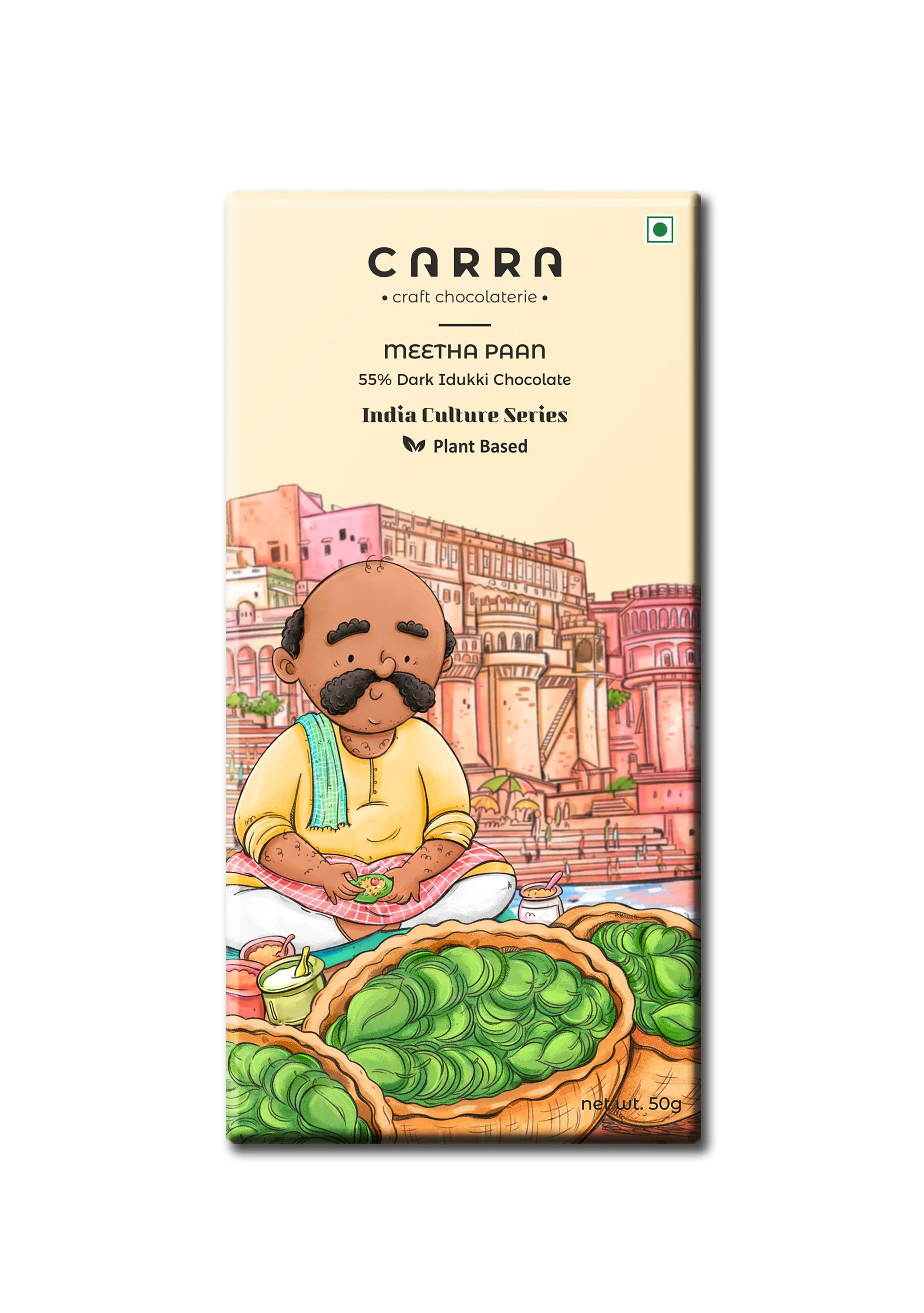 55% Meetha Paan Dark Idukki Chocolate Bar, 50g