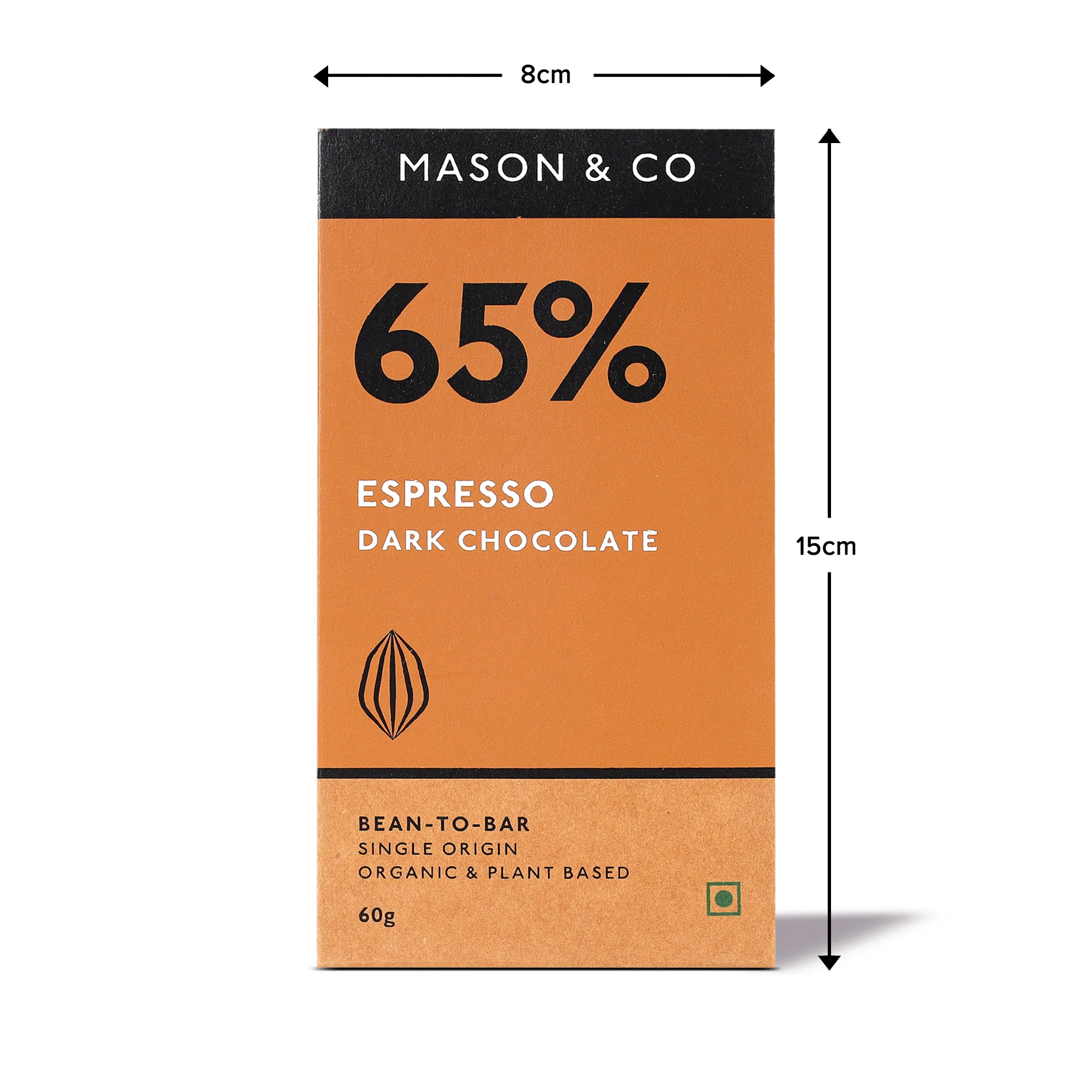 65% Espresso Dark Chocolate, 60g - Image 4