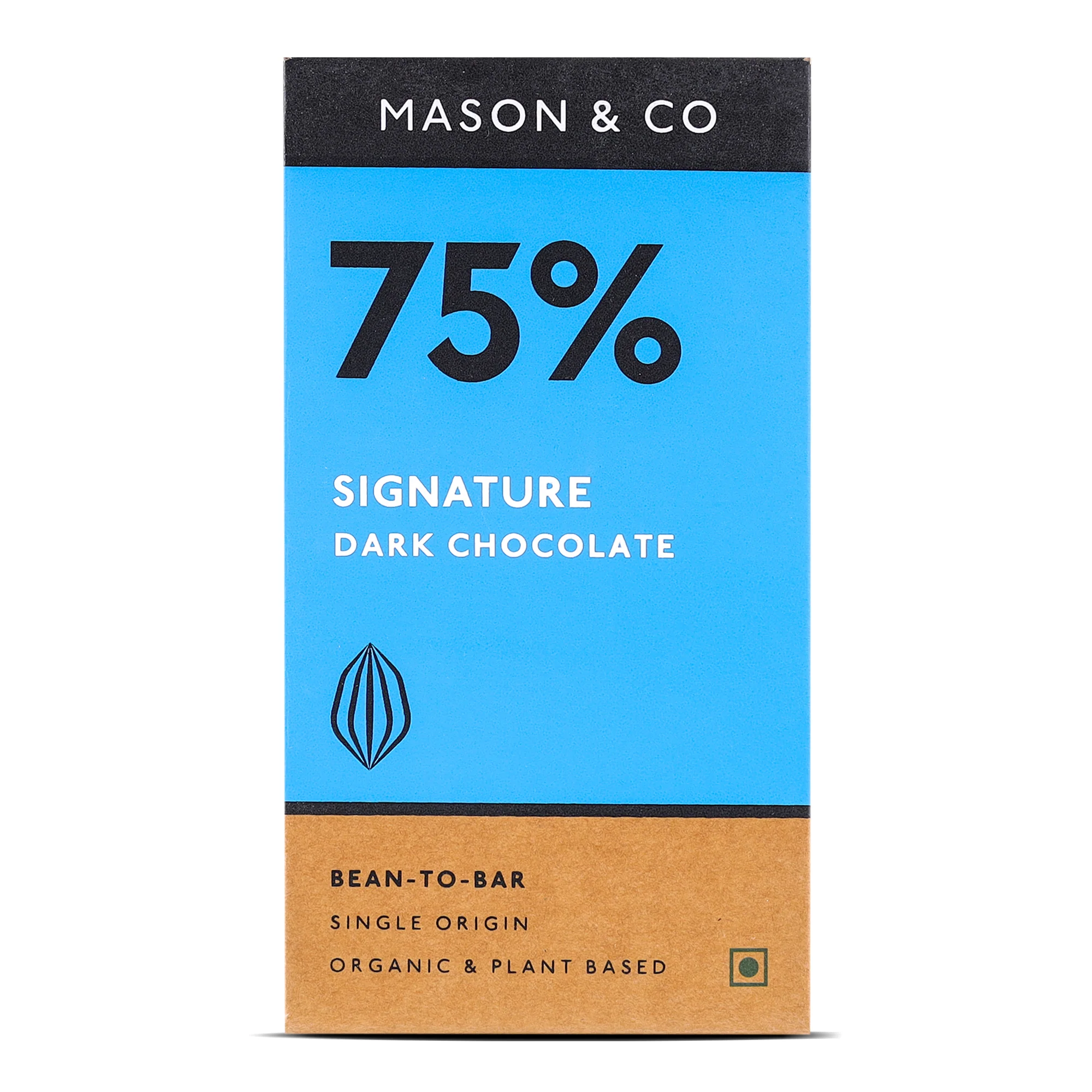 75% Signature Dark Exotic Artisanal Chocolate - 60g