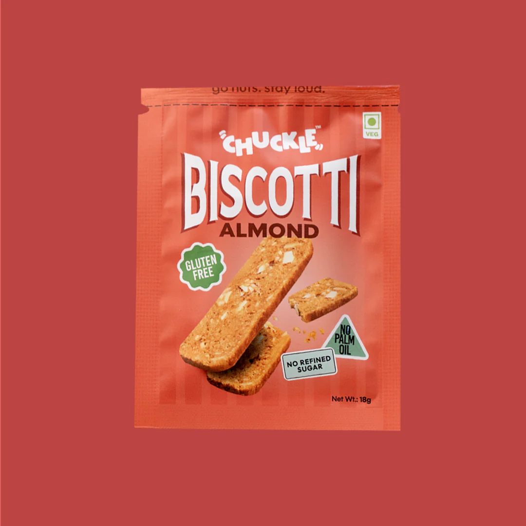 Almond Biscotti,50g (Real Almond, Gluten-Free, No Palm Oil)