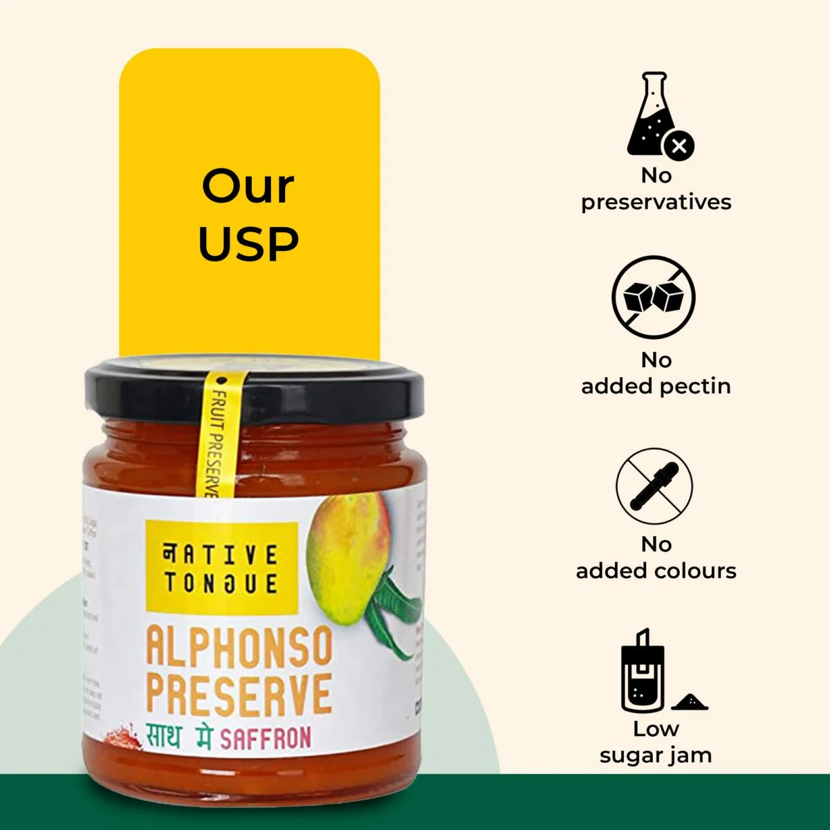 Alphonso Preserve with Saffron, 210g - Image 5
