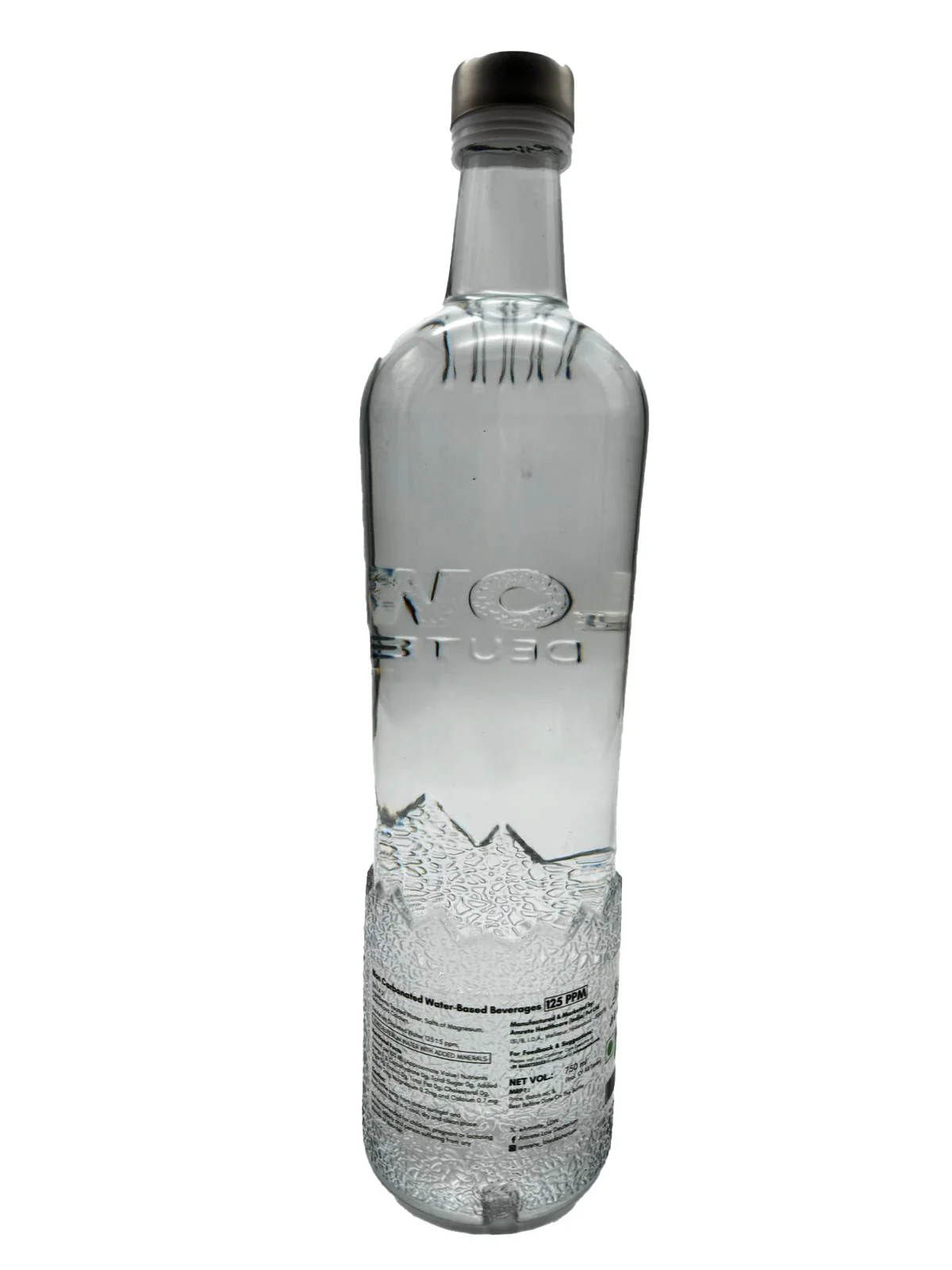 Amrete Low Deuterium Water, 750ml (125 ppm) - Image 2