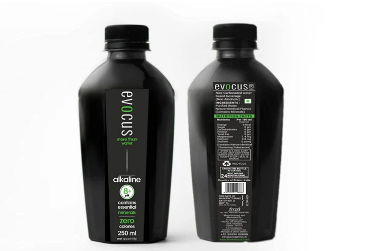 Black Alkaline Beverage, 250ml