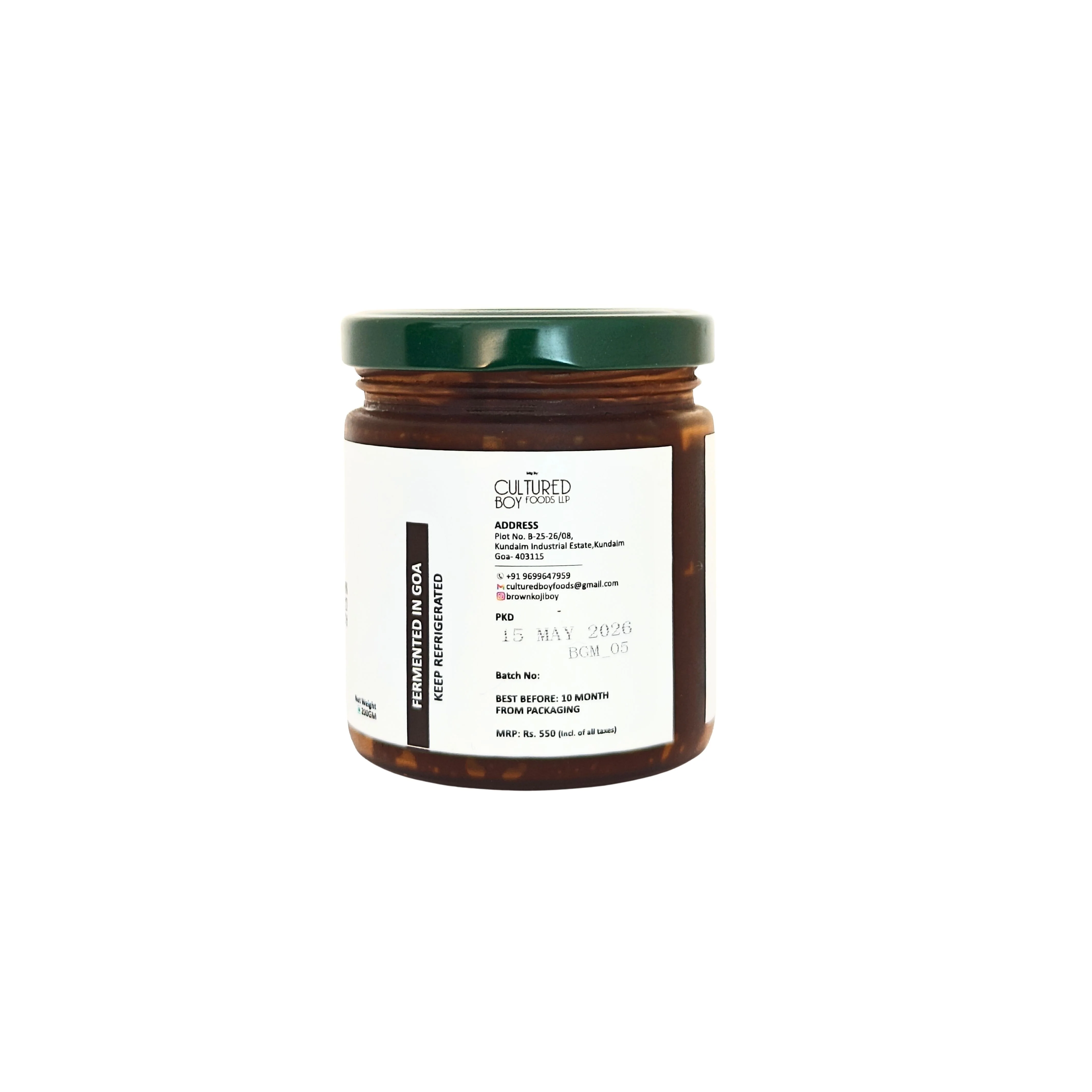 Black Garlic Miso, 200g (Rich and Savory Fermented Paste) - Image 3