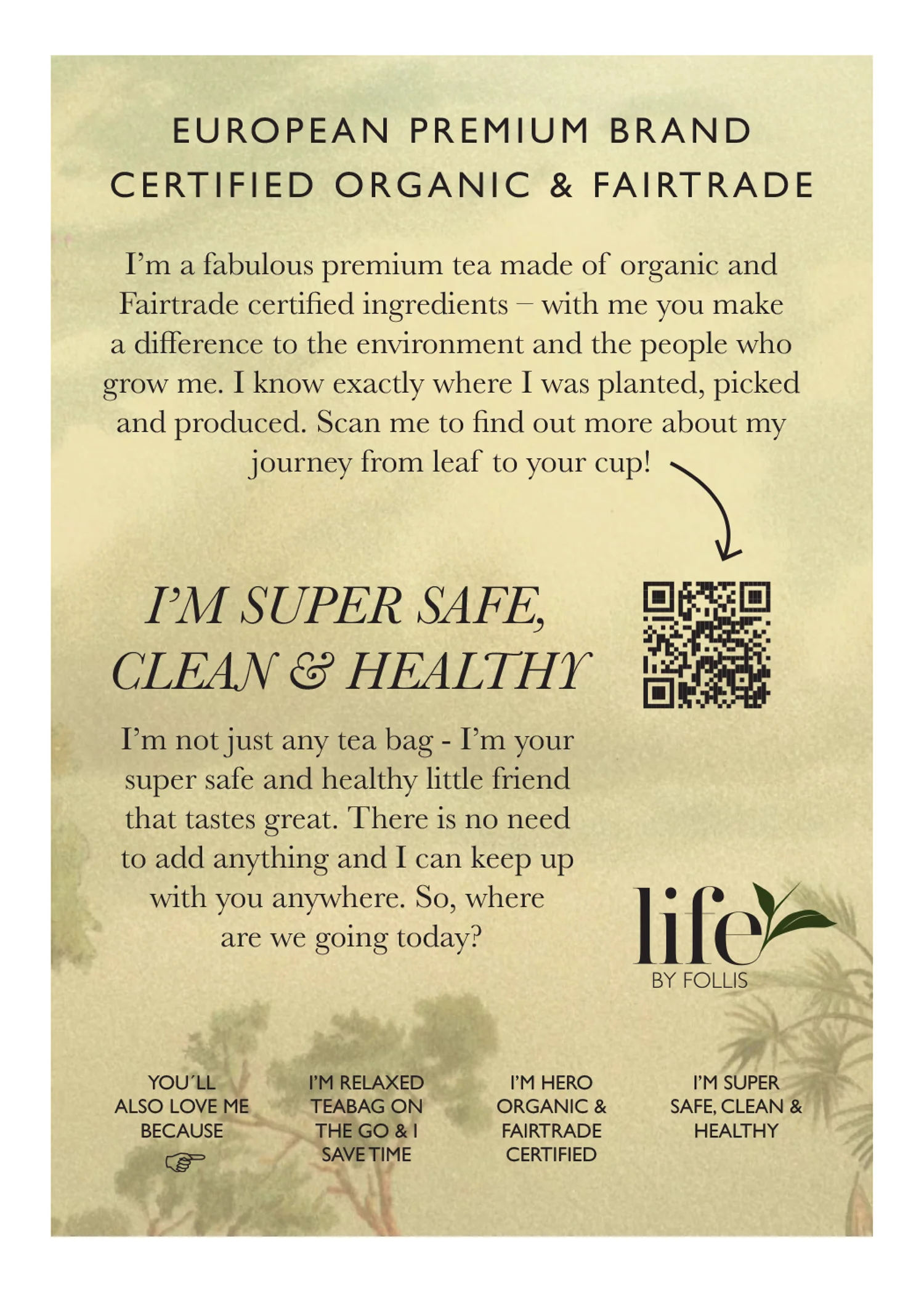 Chai Green Tea, 20 Enveloped Tea Bags - Image 2