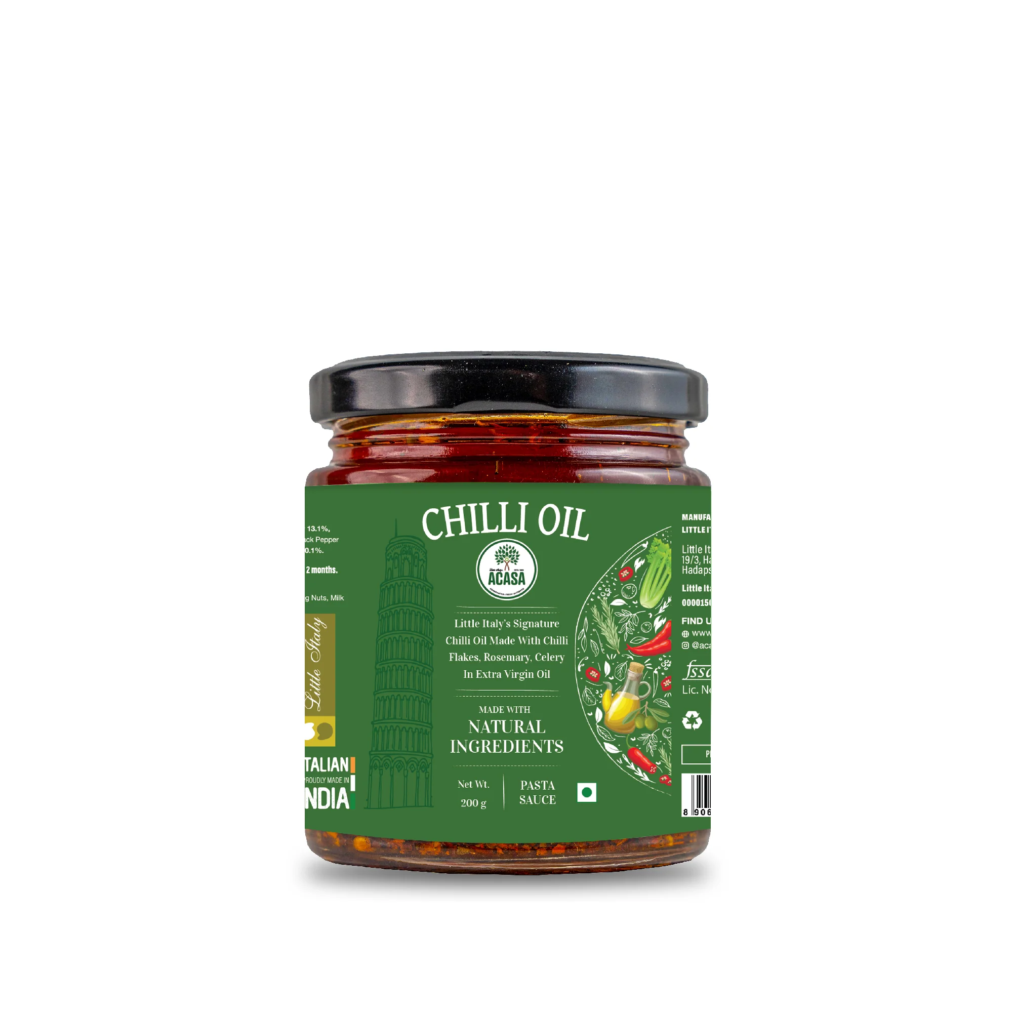 Chilli Oil by Little Italy, 200ml