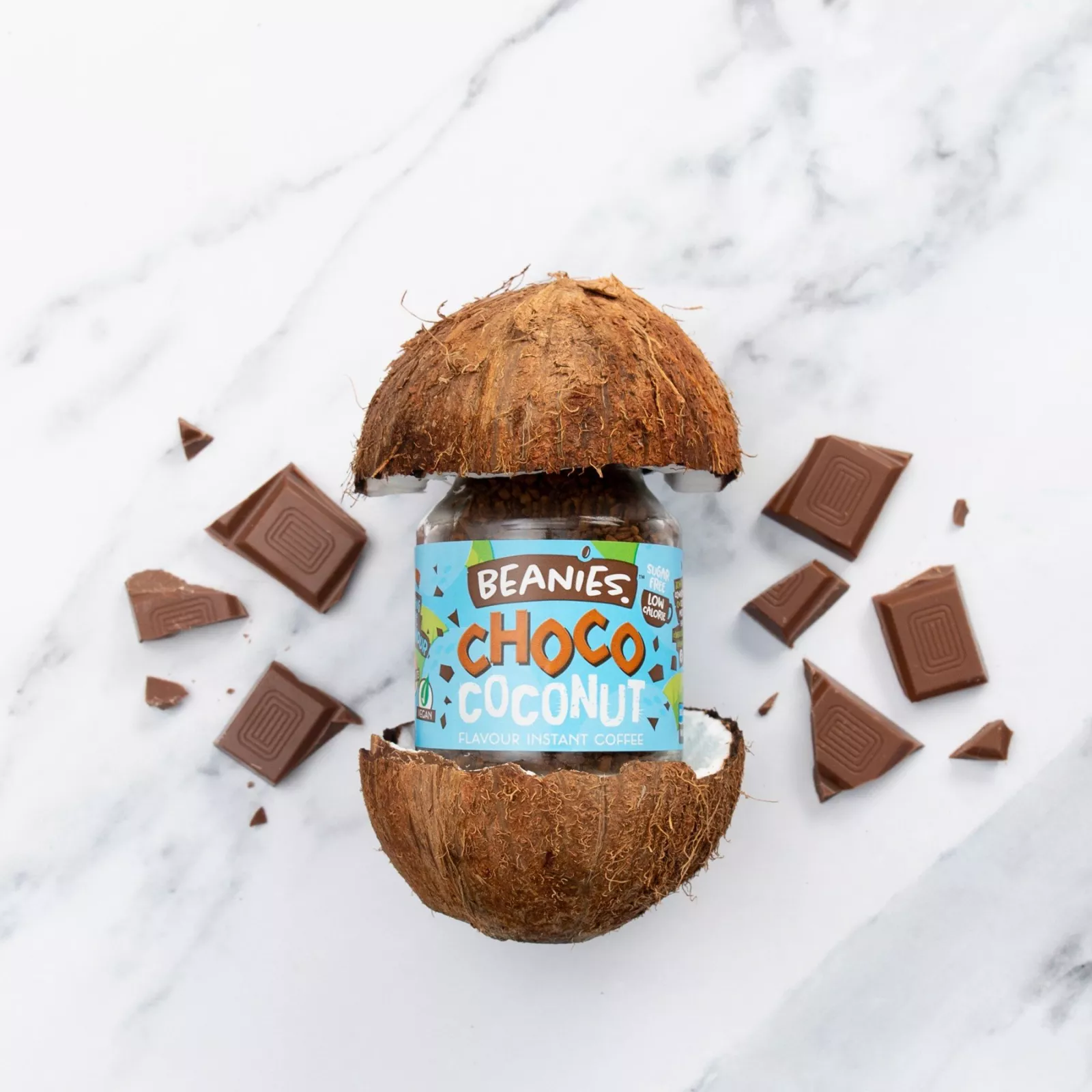 Choco Coconut Flavour Coffee, 50g - Image 3