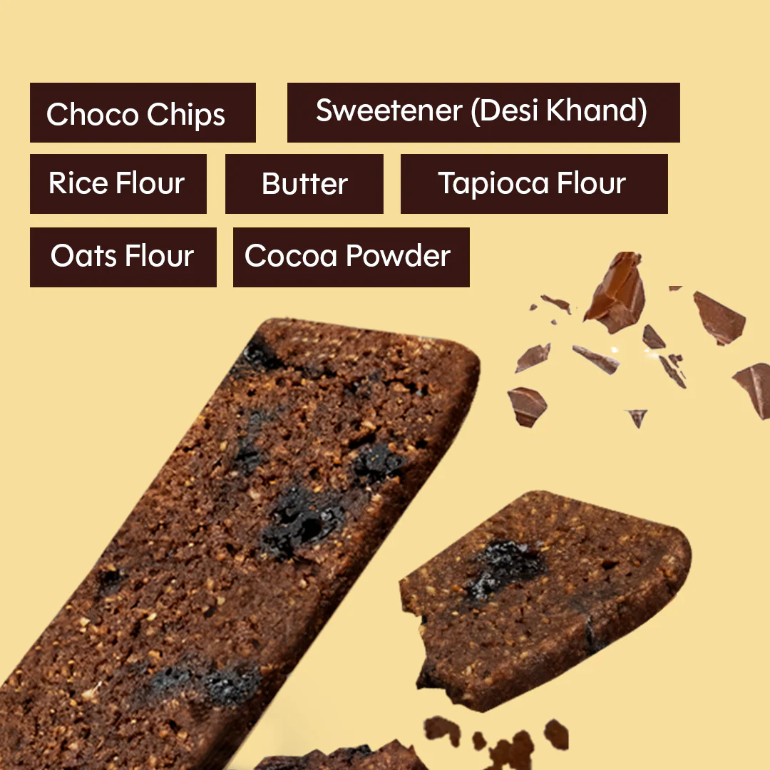 Chocolate Biscotti,50g (Original Chocolate | Gluten-Free | No Palm Oil) - Image 3