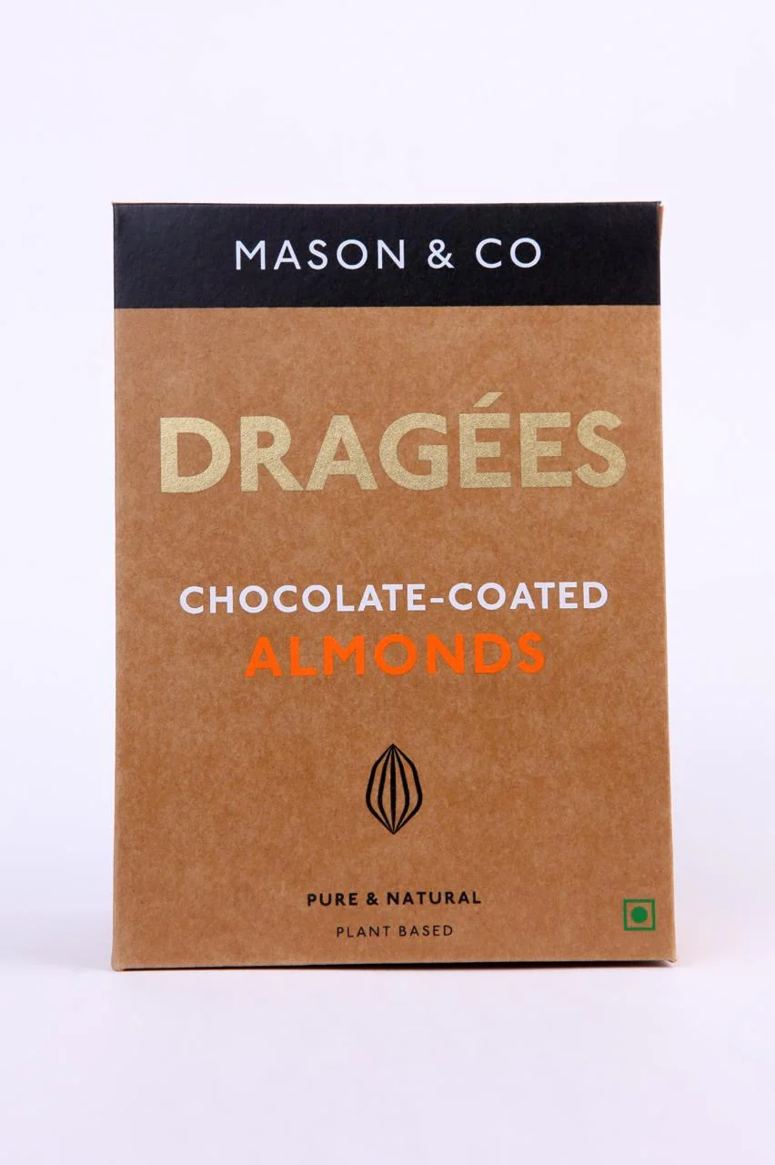 Chocolate Coated Nuts - Dragees- Almond, 150g