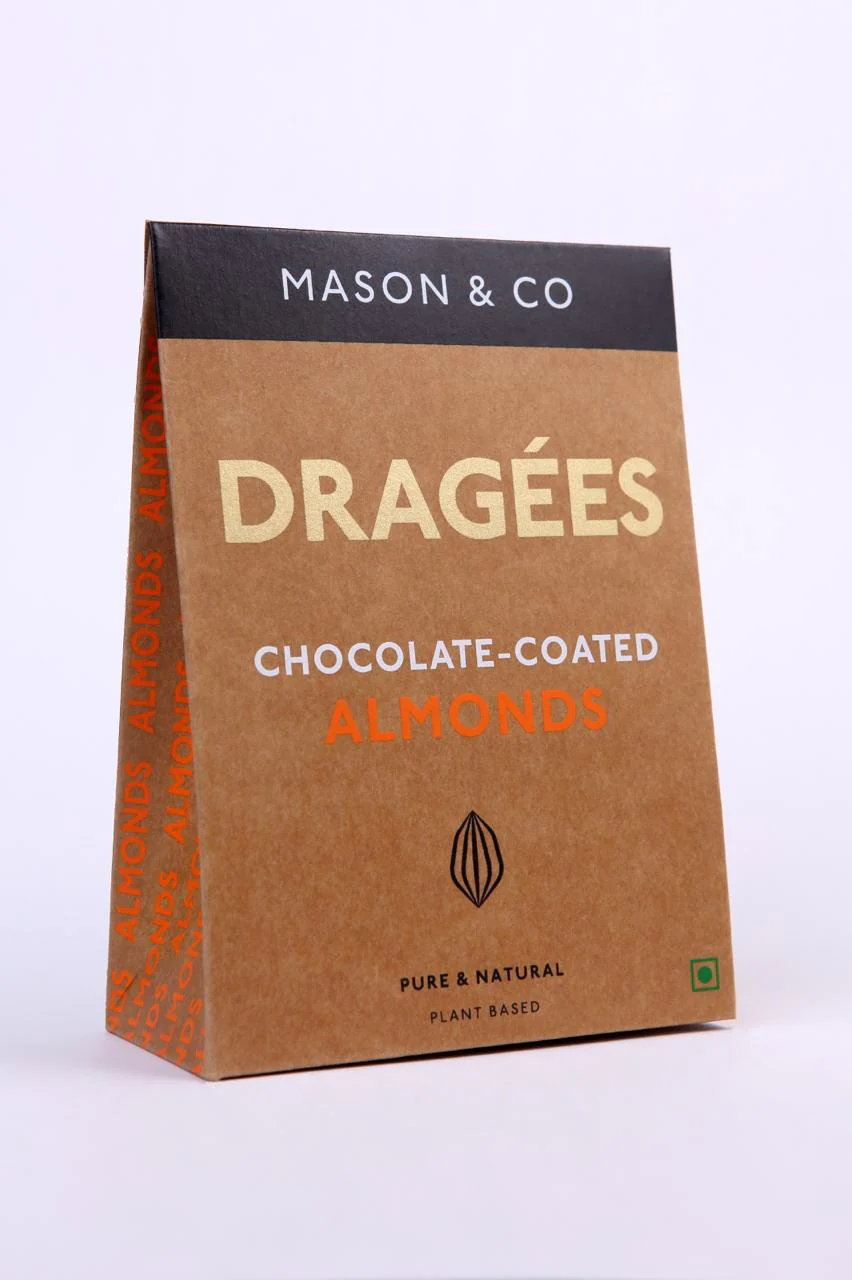 Chocolate Coated Nuts - Dragees- Almond, 150g - Image 2