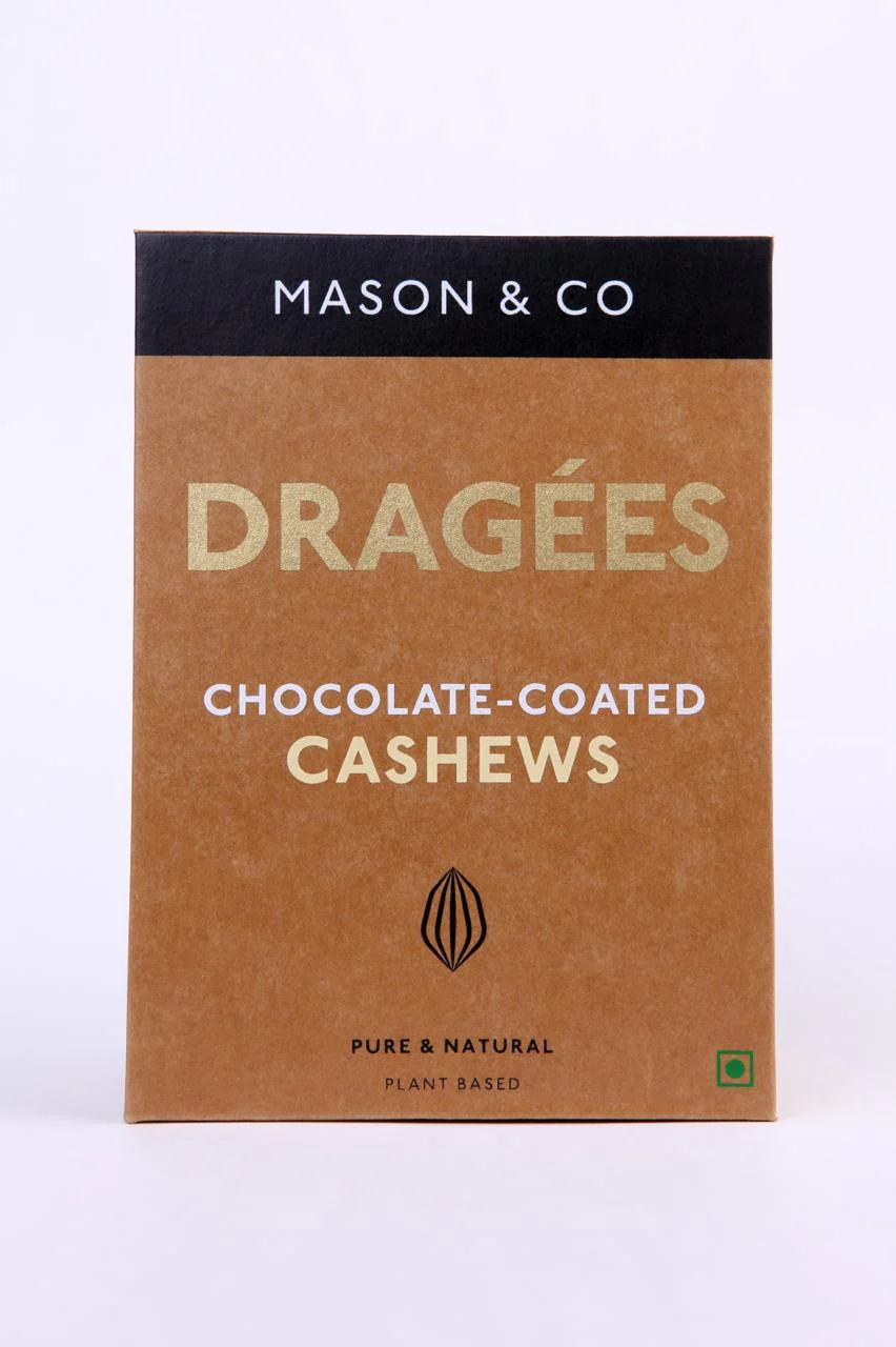 Chocolate coated nuts - Dragees- Cashew, 150g