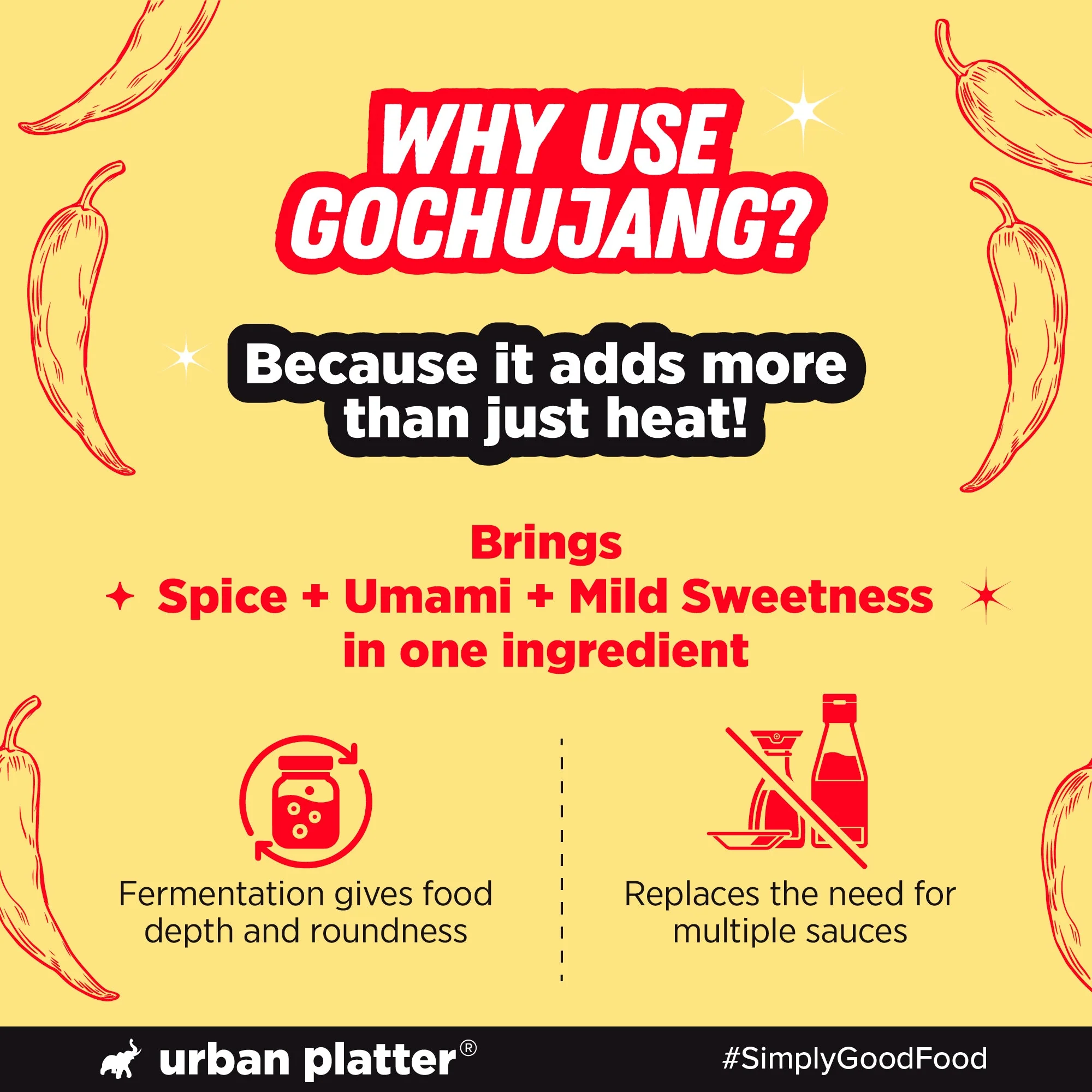 Korean Gochujang Paste 500g (Fermented Chilli Paste, Spicy-Sweet Umami, Plant-Based, For Bibimbap & Tteokbokki) - Image 6