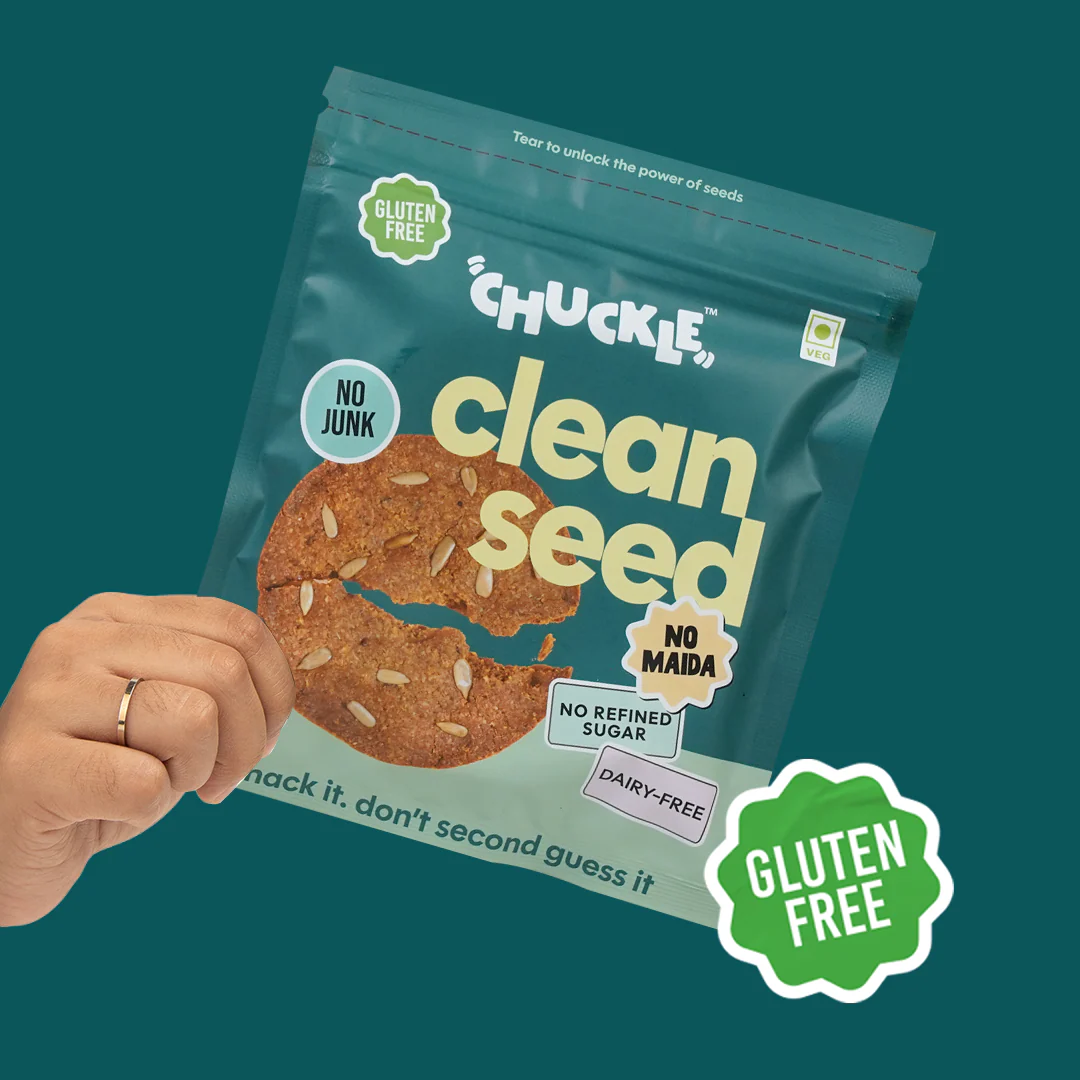 Clean Seed Cookie,50g (Mixed Seeds, Gluten-free, Vegan, No Palm Oil) - Image 3