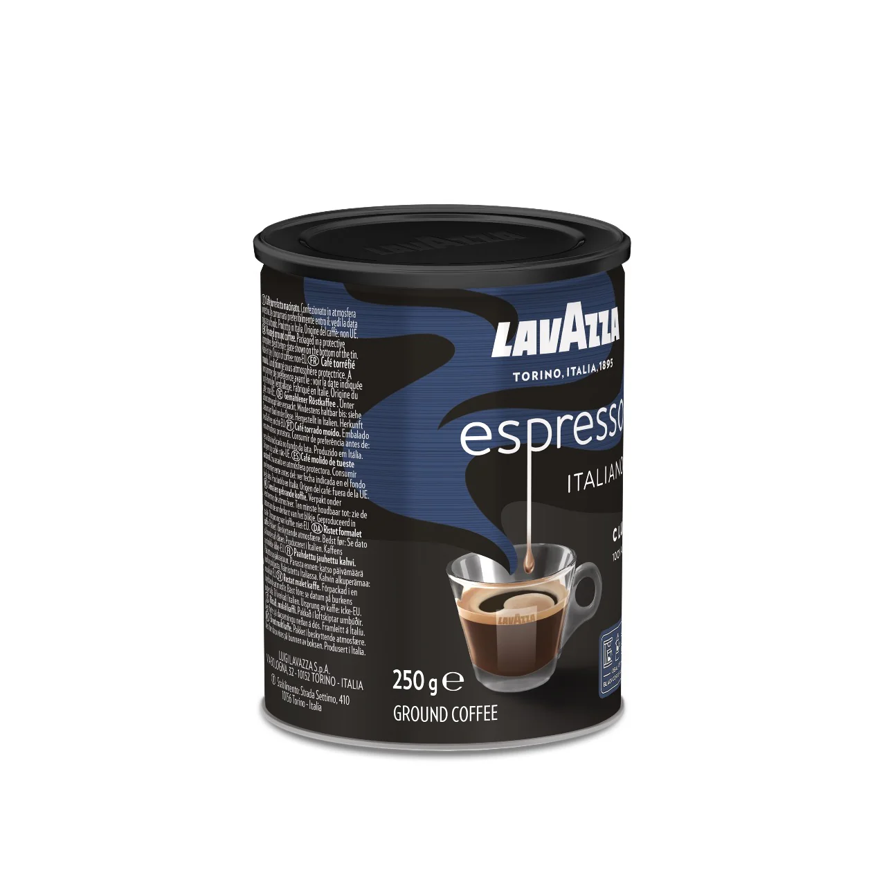 Espresso Italiano Club | Ground Coffee | 100% Premium Arabica | 250g - Image 2