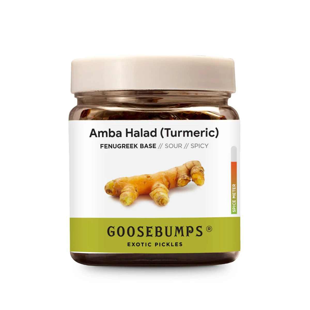 Goosebumps Amba Halad (Turmeric) Pickle|Haladi ka Aachar|Immunity Boosting Pickle|Turmeric Pickle|Til Oil Based Pickle| Preservative Free Pickle, 250g