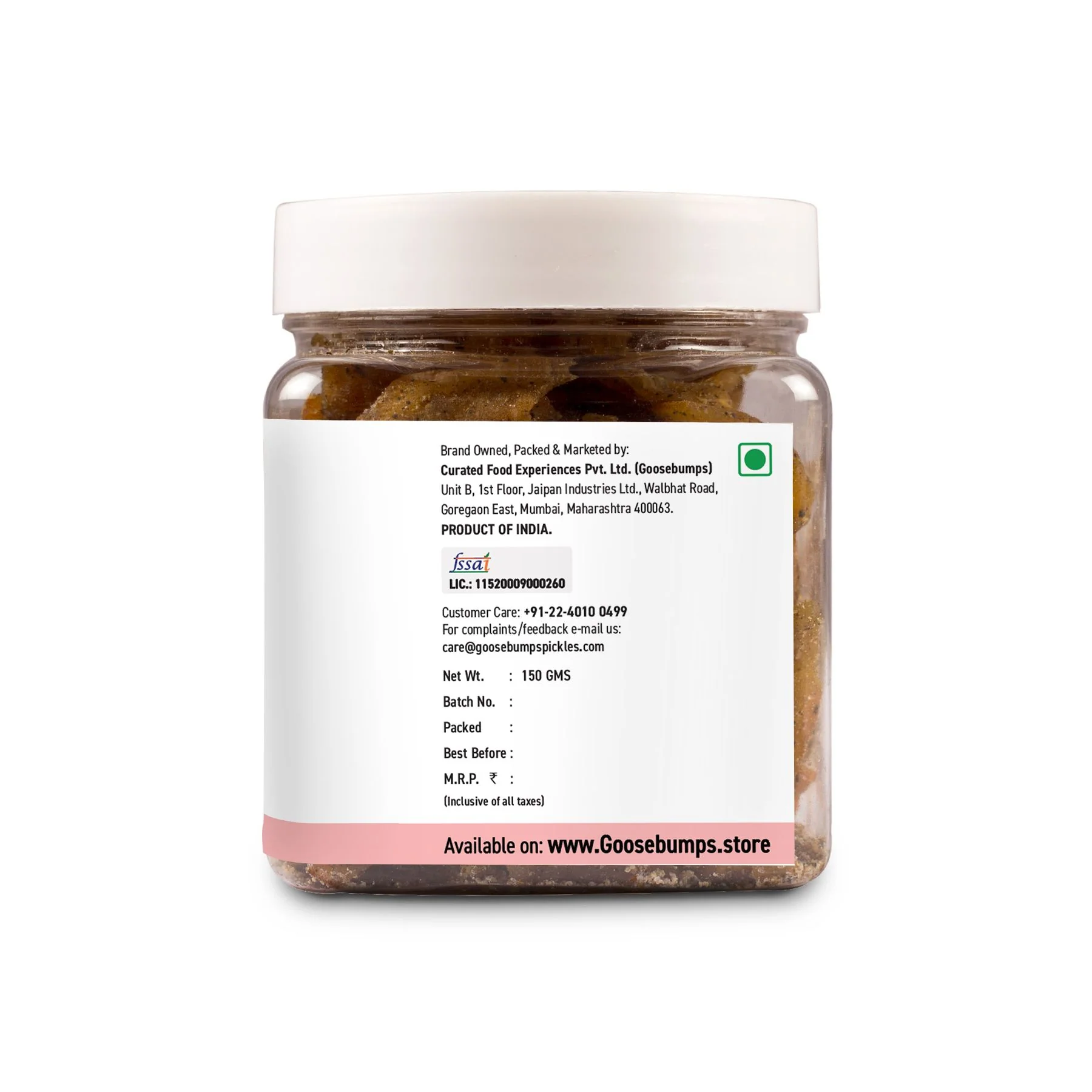 Goosebumps Masala Cranberry | Dried Cranberry | Chatpata Cranberry Healthy Snack for Kids and Adults | 150 GMS - Image 3