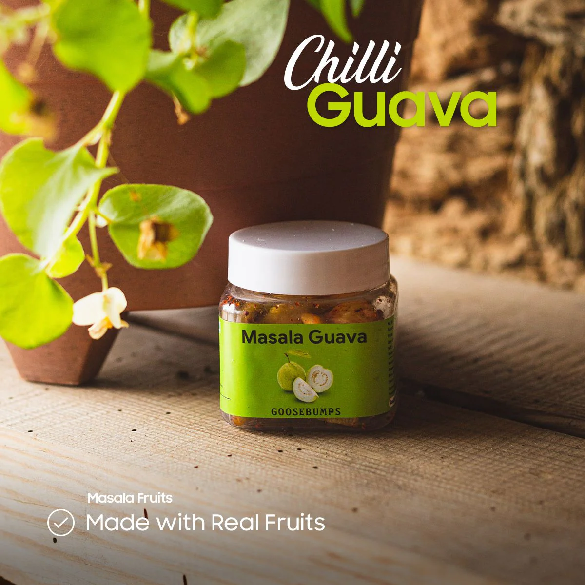 Goosebumps Masala Guava | Dehydrated Fruit | Dried Guava | Healthy & Chatpata Snack for Kids and Adults, 150g - Image 5