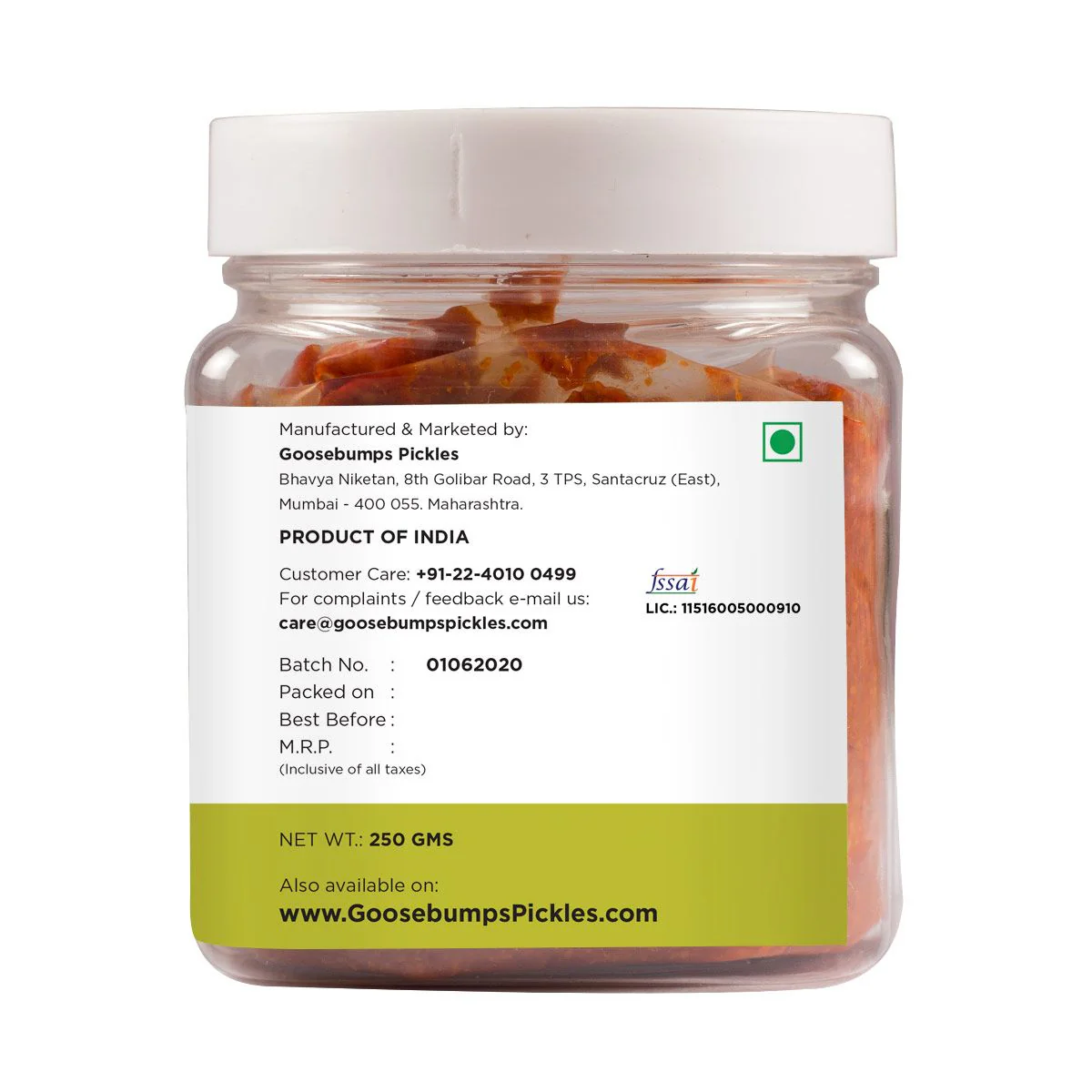 Goosebumps Pickles Pineapple Pepper Pickle | Ananus ka aachar | Exotic Indian Fruit Pickles | Innovative Pickles | Pickled Fruits | Less Oil Achar, 250 GMS - Image 3