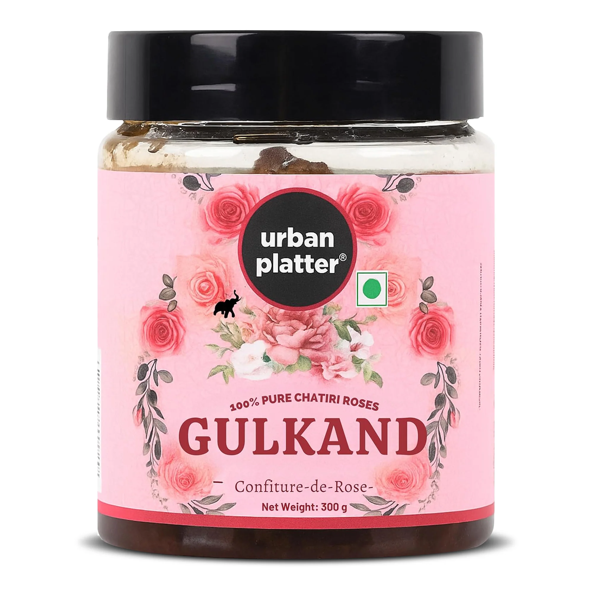 Natural Gulkand (Rose Petal Jam) [100% Natural | Sun Dried | Natures Coolant | Made from Chaitri Roses]