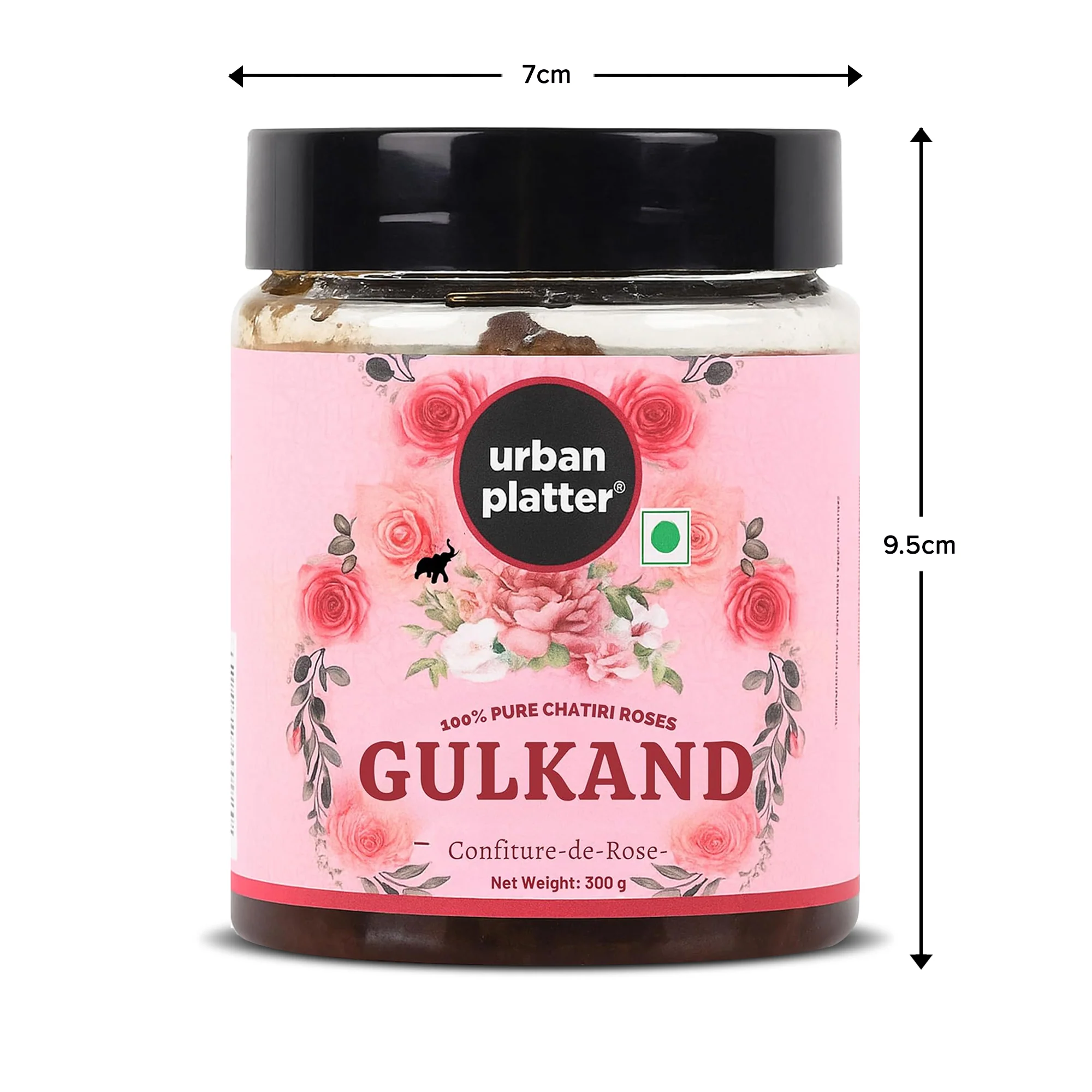 Natural Gulkand (Rose Petal Jam) [100% Natural | Sun Dried | Natures Coolant | Made from Chaitri Roses] - Image 6