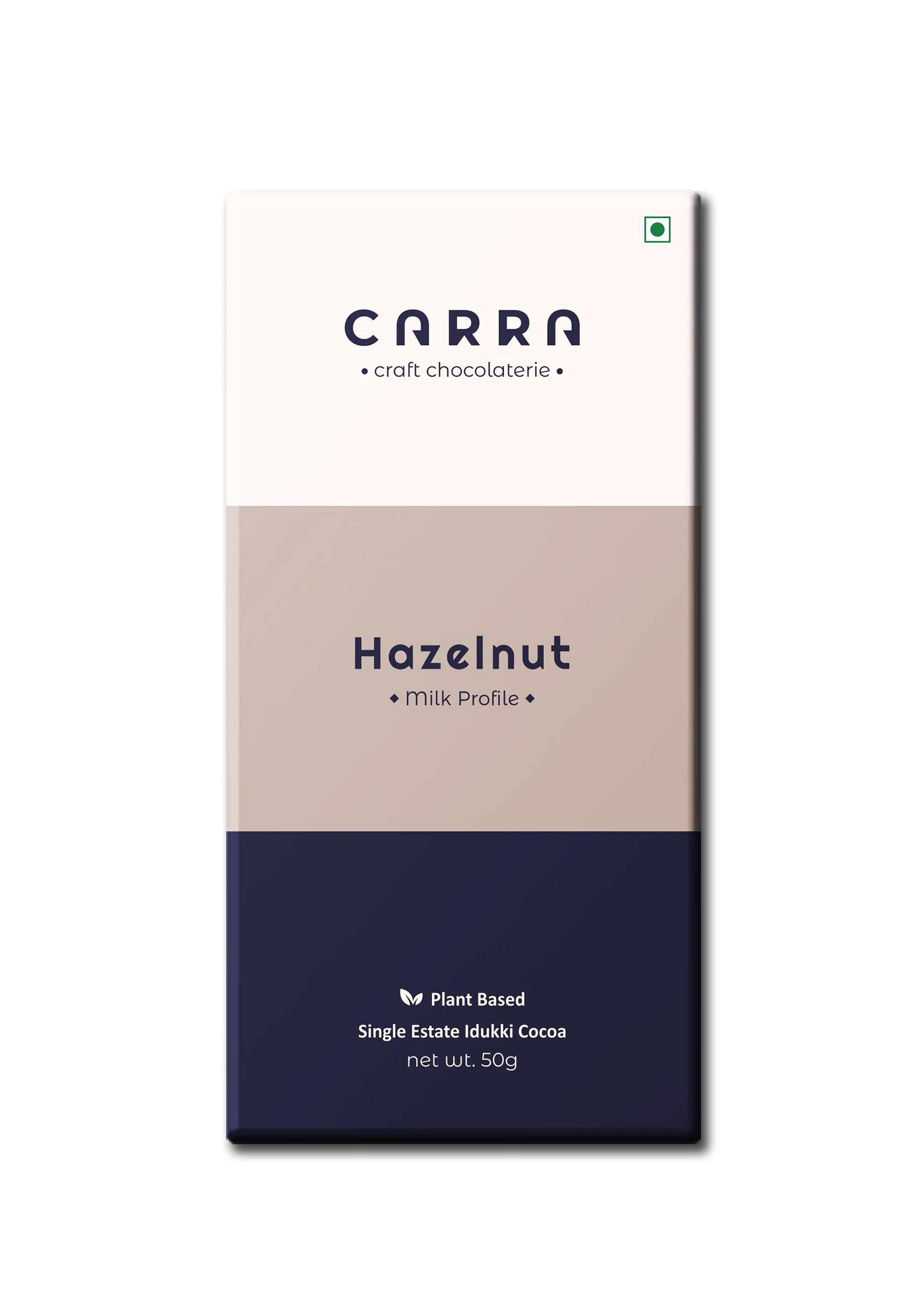 Hazelnut Milk Chocolate Bar, 50g