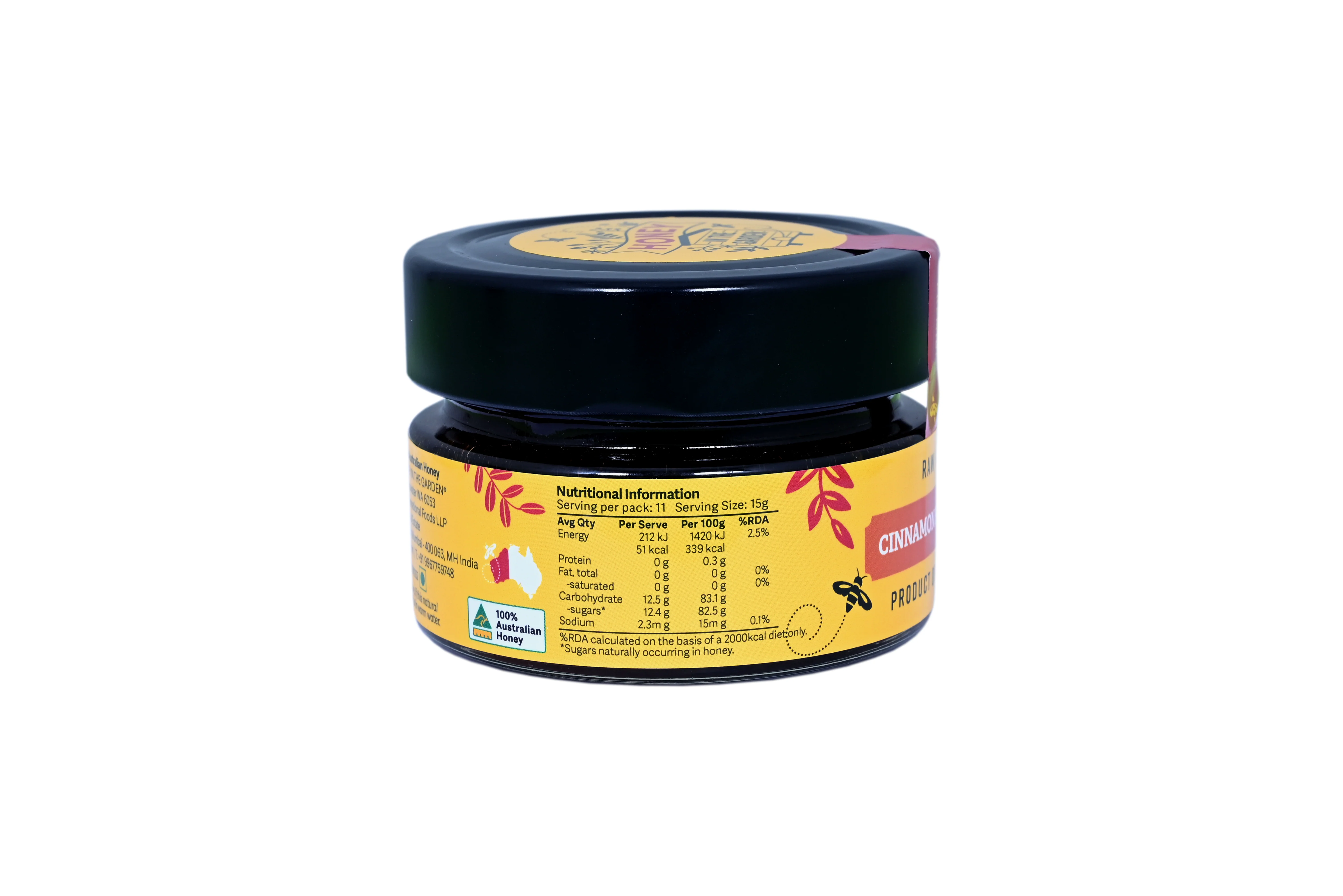 Honey In The Garden Cinnamon Honey, 165g - Image 3