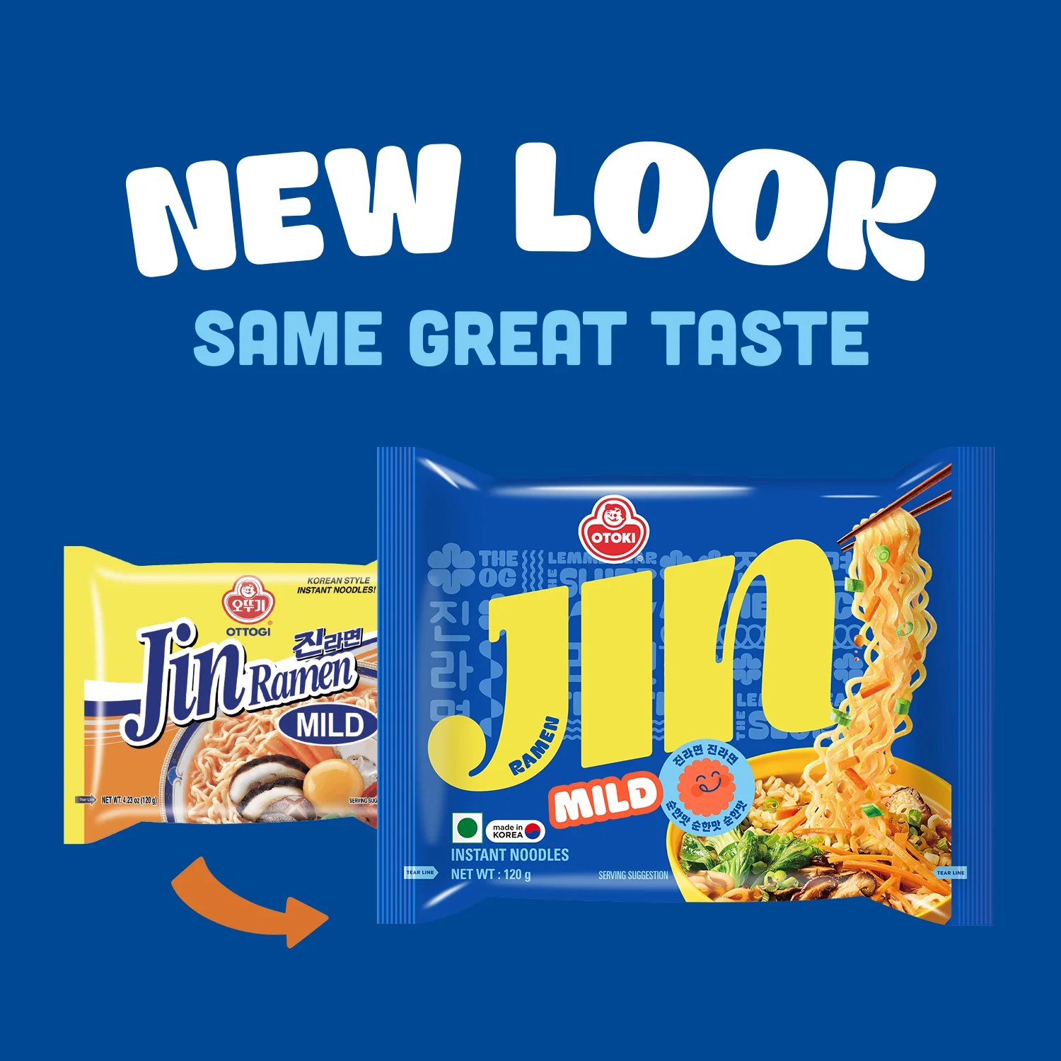 Jin Ramen Mild, 120g - Image 3