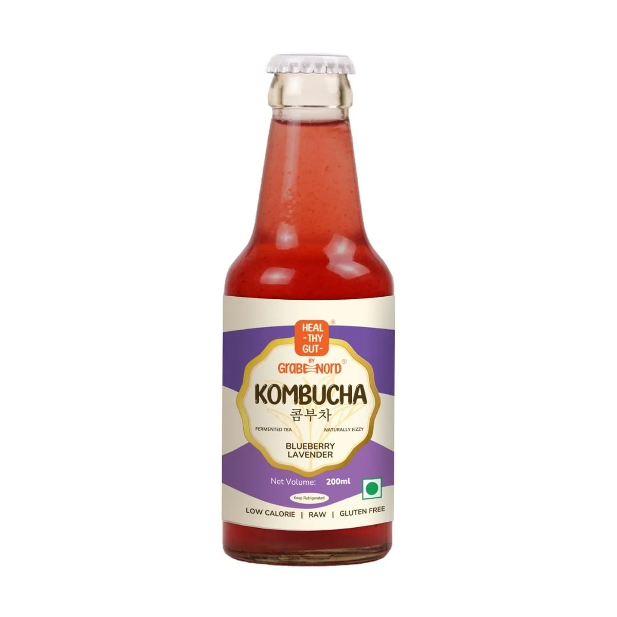 Kombucha Blueberry Lavender, 200ml - Image 2