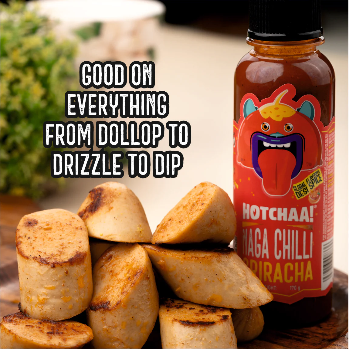Naga Chilli Sriracha Sauce, 170g (Made of Smoky, Tangy and Spicy Flavour , NO MSG, No Oil, Vegan) - Image 7