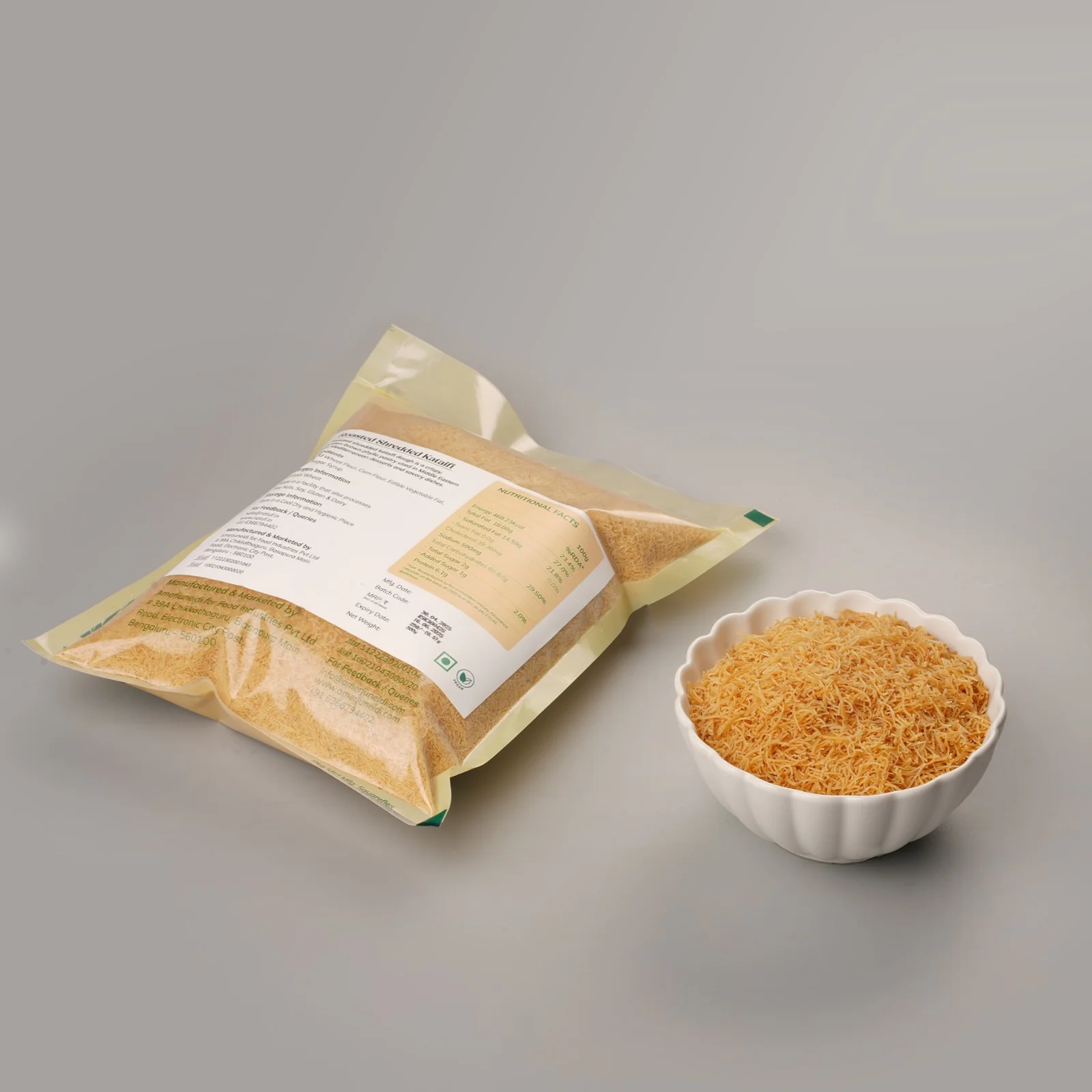 Natuf Roasted Kunafa Noodles, 500g - Image 2