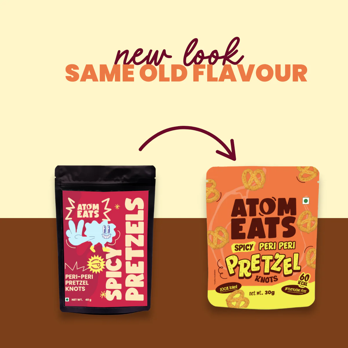 Peri Peri Pretzels, 30g (Baked Crunchy Snack, Spicy & Tangy Peri Peri Flavor, On-the-Go Snack) - Image 5