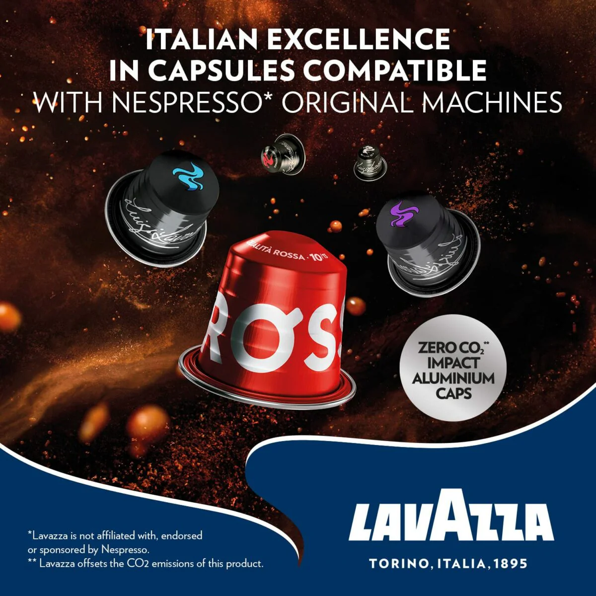 Qualità Rossa | Nespresso Compatible Aluminium Capsules | Pack of 10 | Intensity 10 | 57g - Image 8