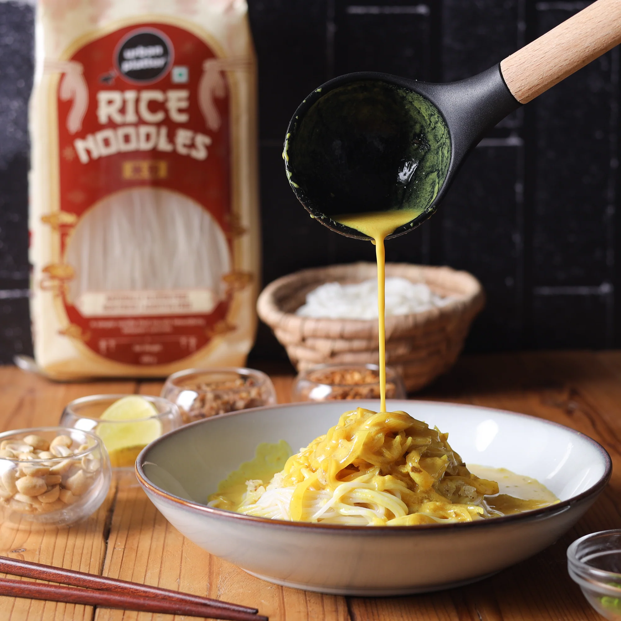 Rice Noodles, 400g (Naturally Gluten-free, Made with Rice Flour, No Additives, Perfect for all Pan Asian Cooking) - Image 10