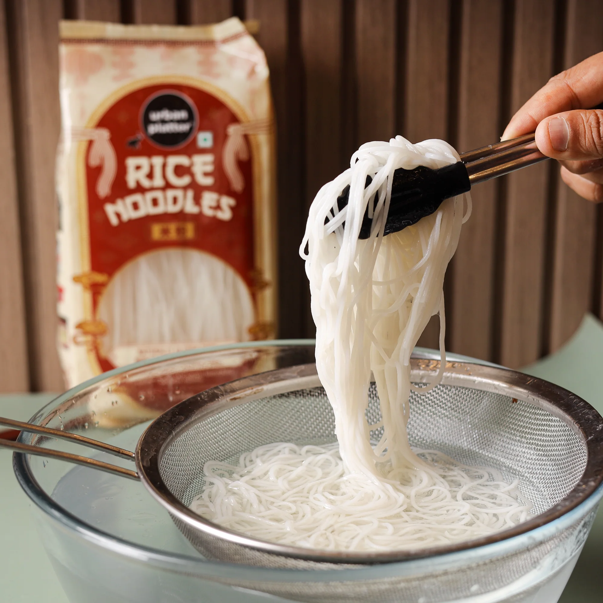 Rice Noodles, 400g (Naturally Gluten-free, Made with Rice Flour, No Additives, Perfect for all Pan Asian Cooking) - Image 4