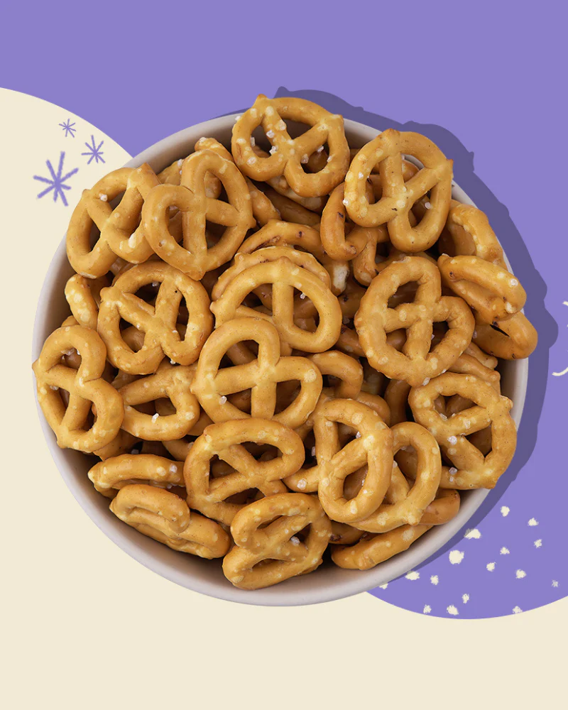 Salted Pretzel Mini Knots,30g (Baked Crunchy Snack, Classic Salted Pretzel,| On-the-Go Snack) - Image 7