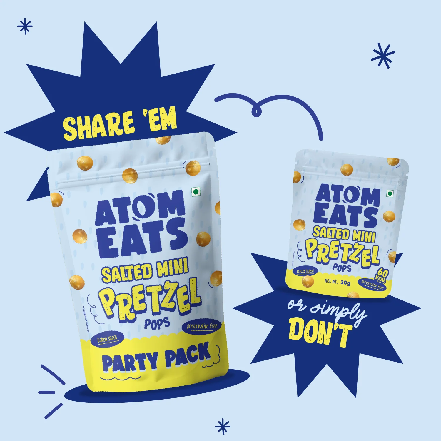 Salted Pretzel Pops Party Pack, 200g - Image 3