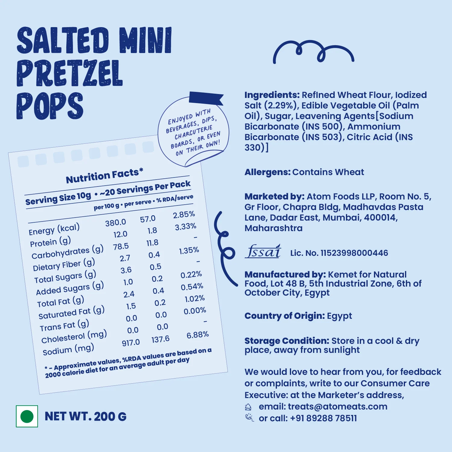 Salted Pretzel Pops Party Pack, 200g - Image 7