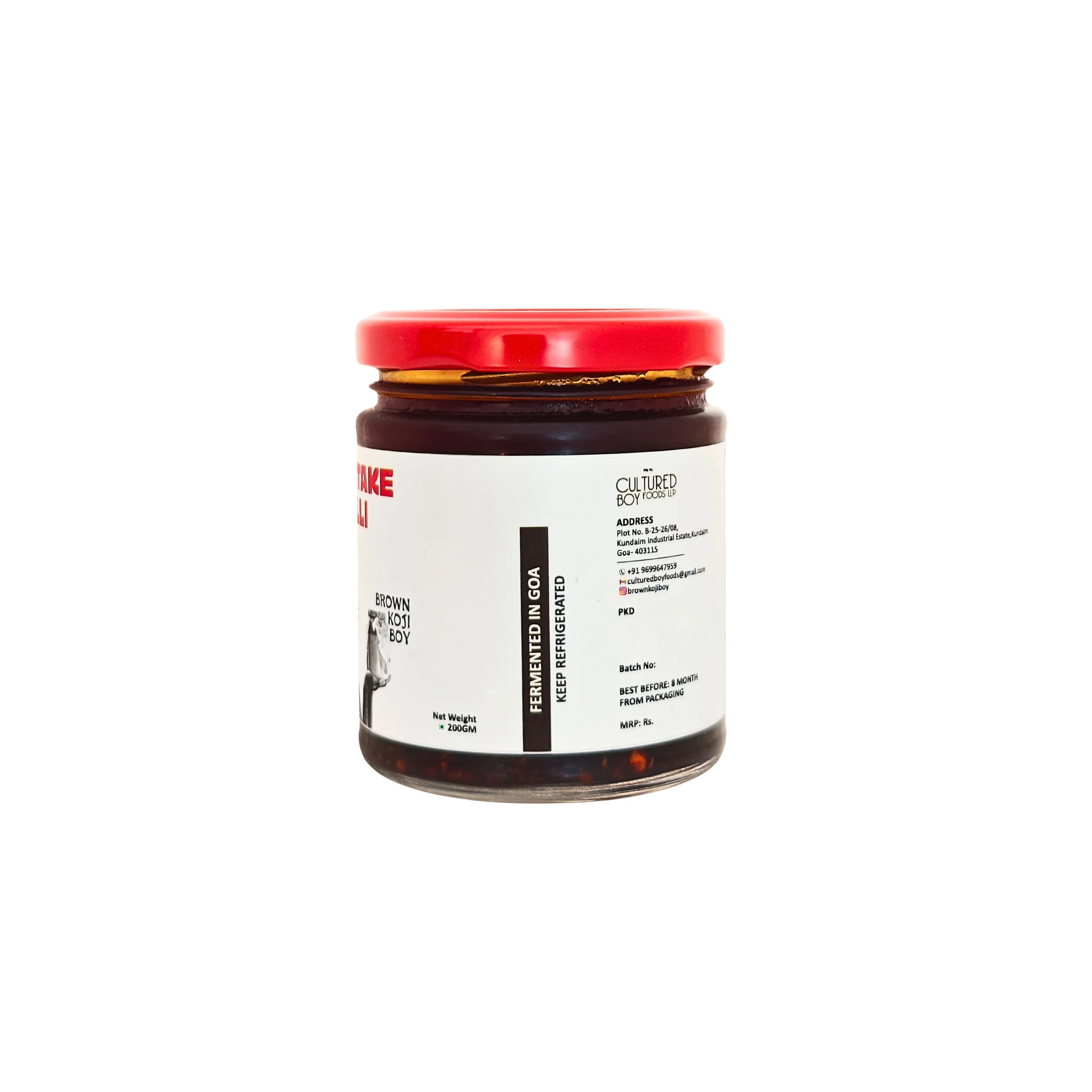 Shiitake Chilli Crisp, 200g (Earthy, Savory, Crispy Heat) - Image 2