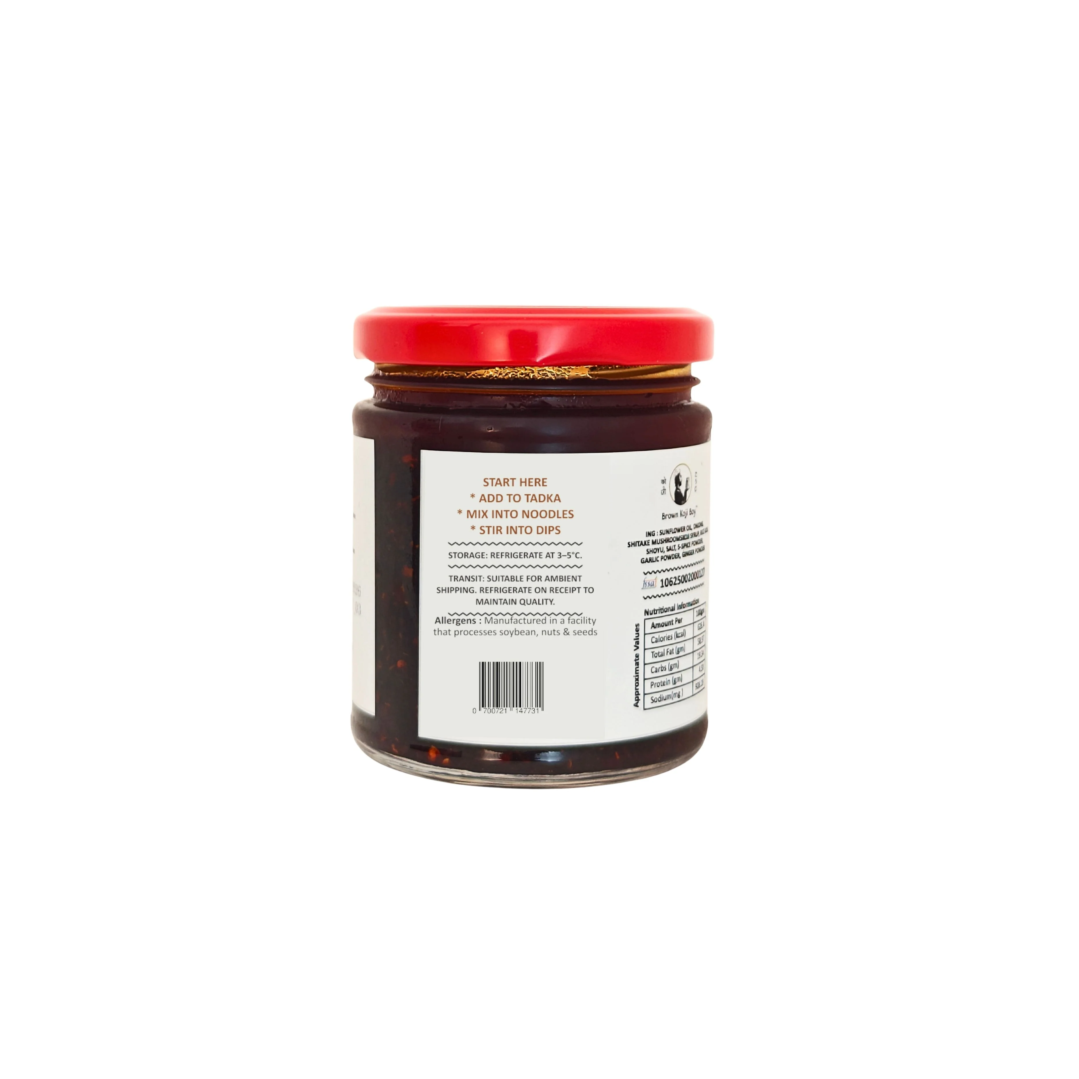 Shiitake Chilli Crisp, 200g (Earthy, Savory, Crispy Heat) - Image 4