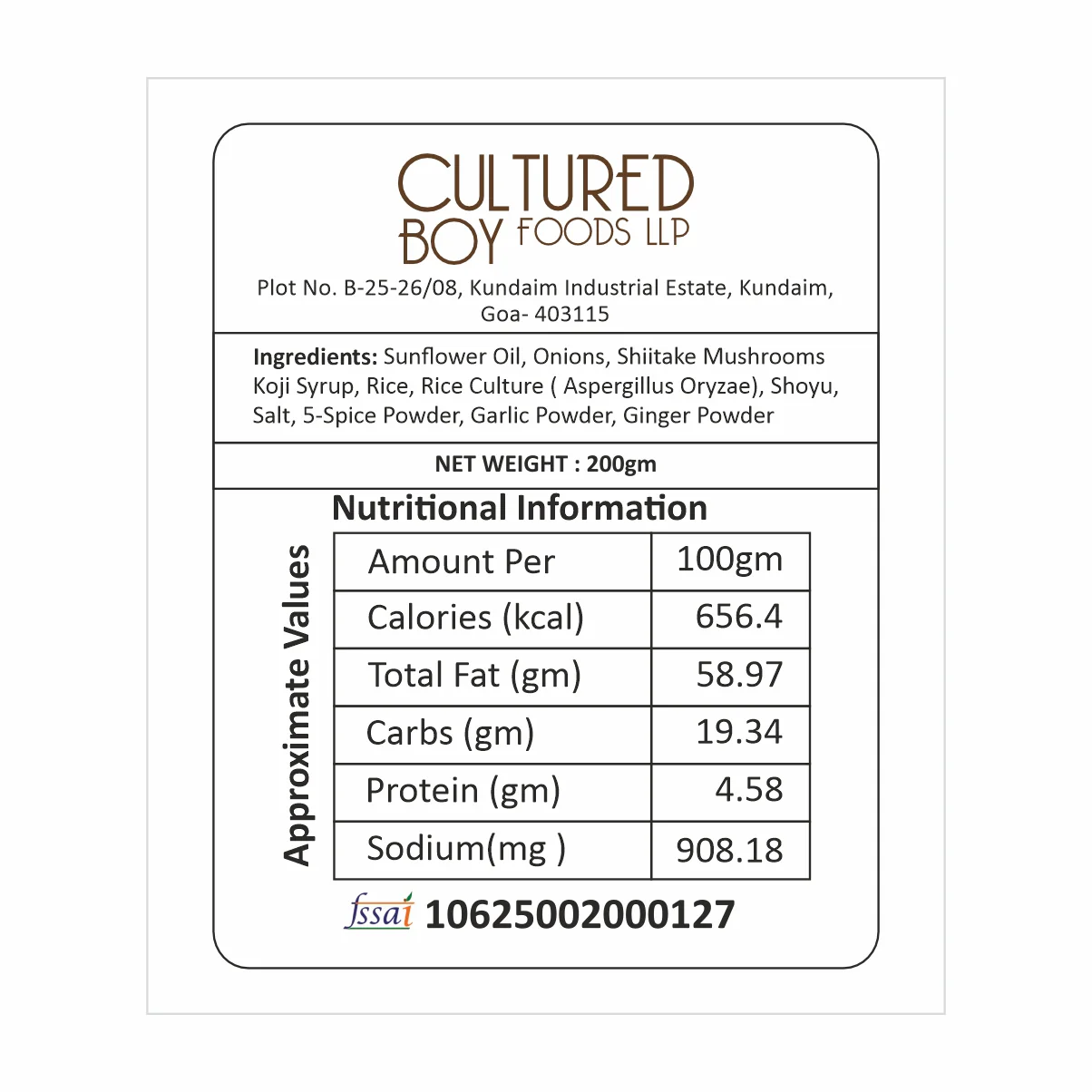 Shiitake Chilli Crisp, 200g (Earthy, Savory, Crispy Heat) - Image 7
