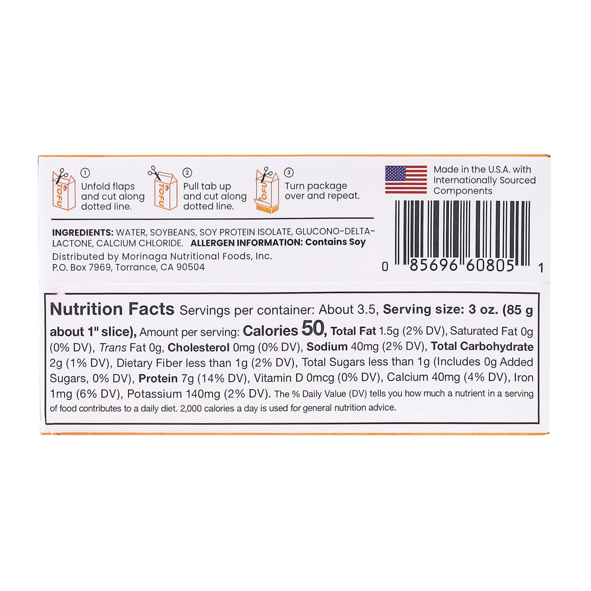 Silken Tofu, Extra Firm, 308g - Image 3
