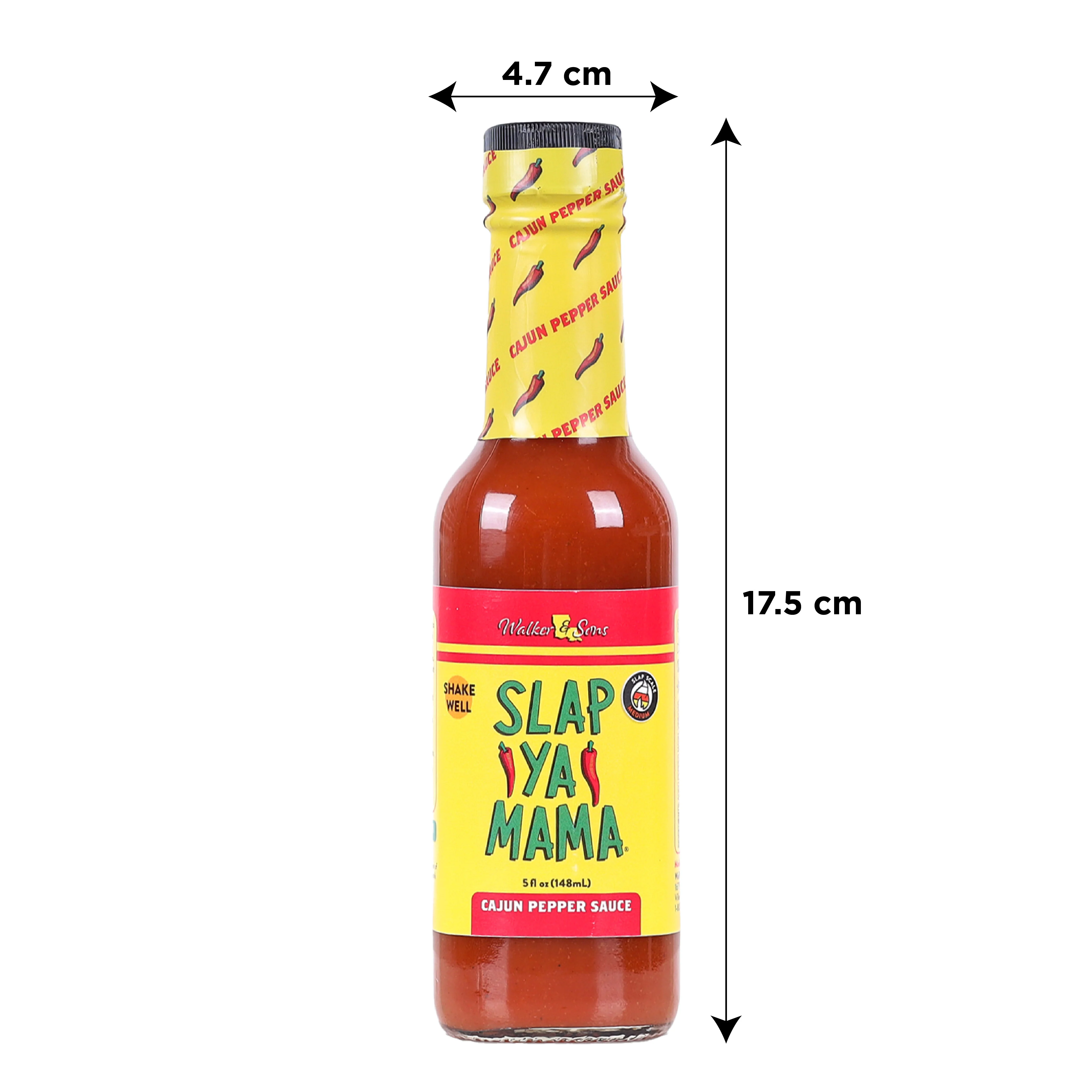 Slap Ya Mama Louisiana Style Cajun Pepper Sauce, 148ml (Bold Pepper Flavor for Everyday Cooking, No MSG, Gluten-free) - Image 7