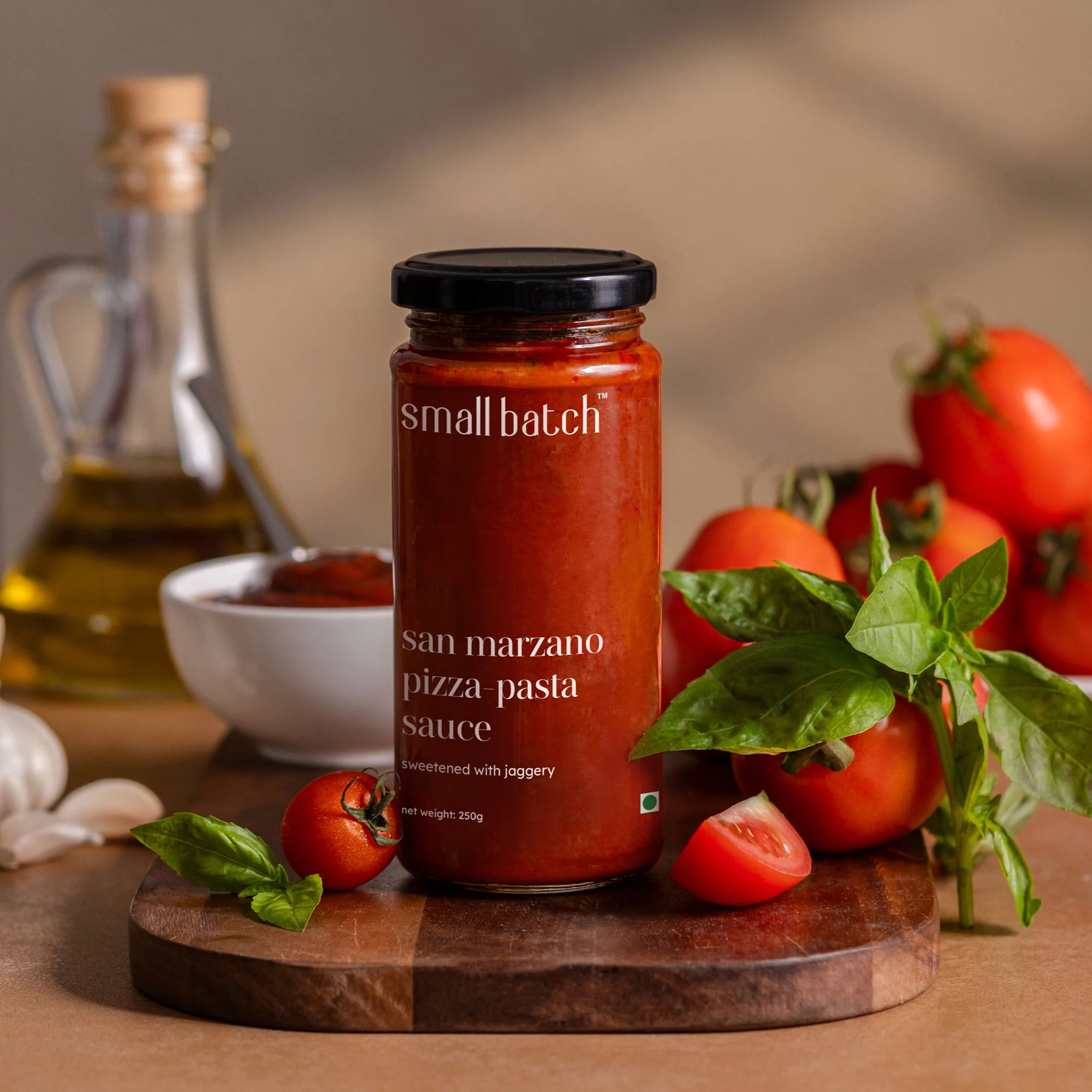 Small Batch San Marzano Pizza-Pasta Sauce, 250g - Image 2