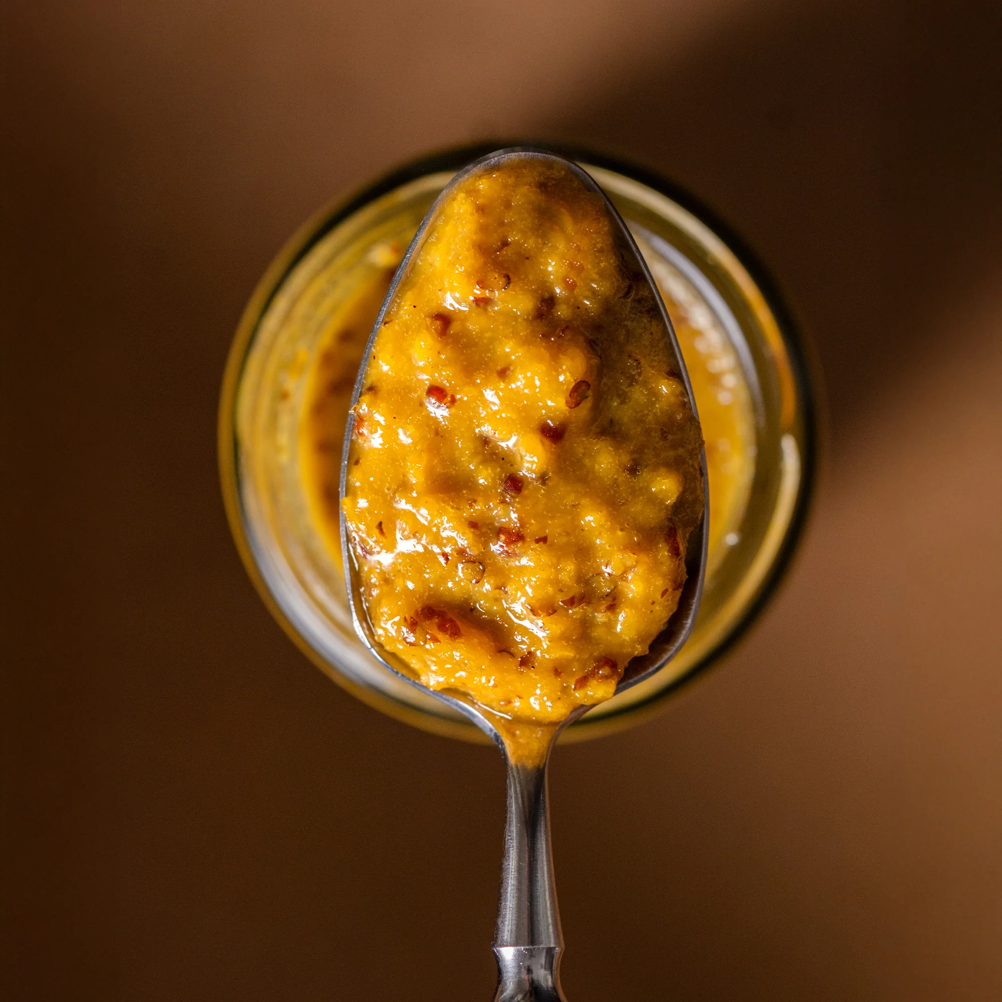 Small Batch Stoneground Yellow Chilli and Honey Mustard, 200g - Image 4