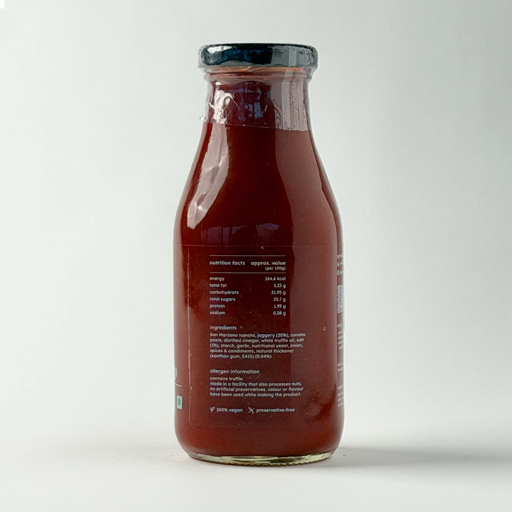 Small Batch White Truffle San Marzano Tomato Ketchup, 350g - Image 3