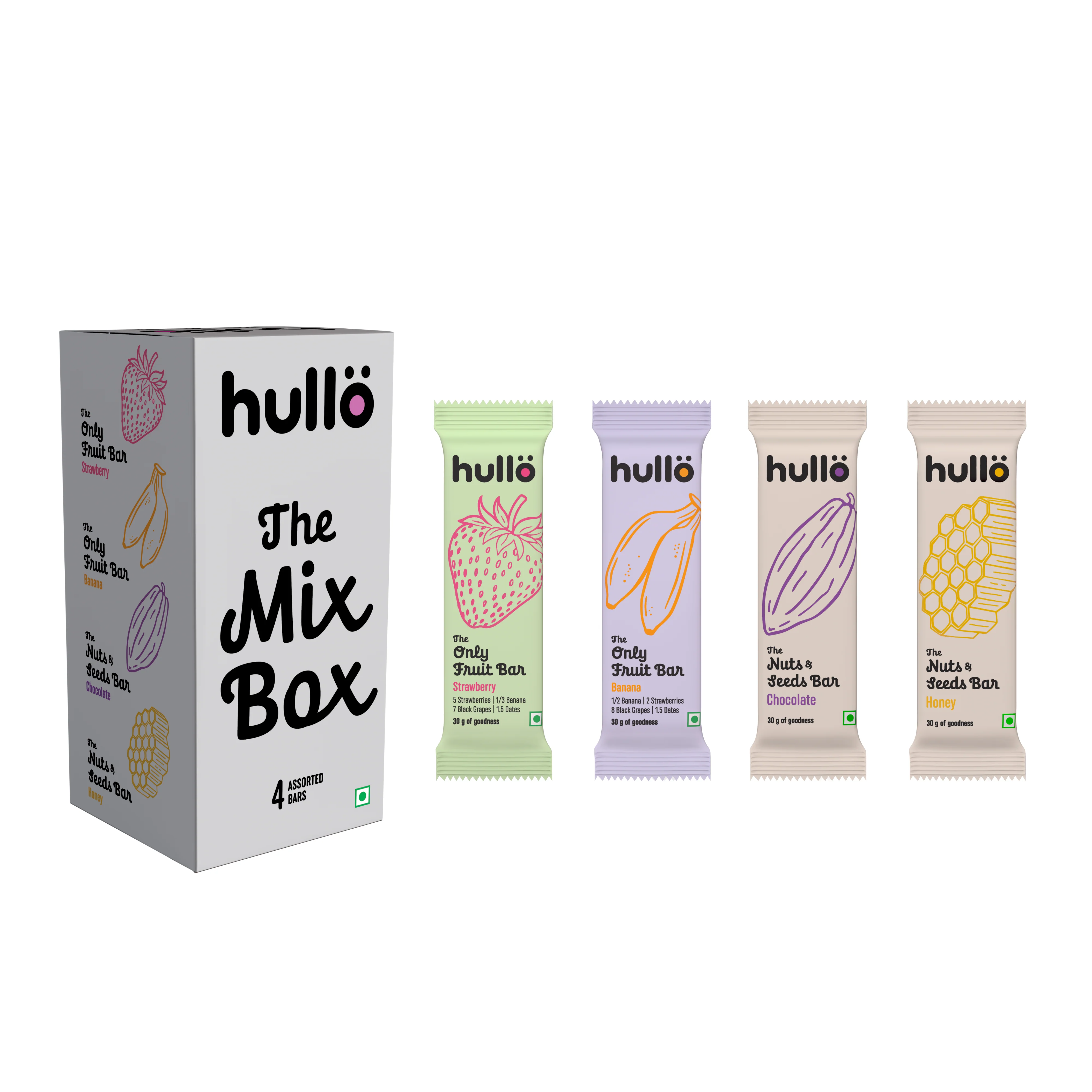 The Mix Box, 120g (4x30g)