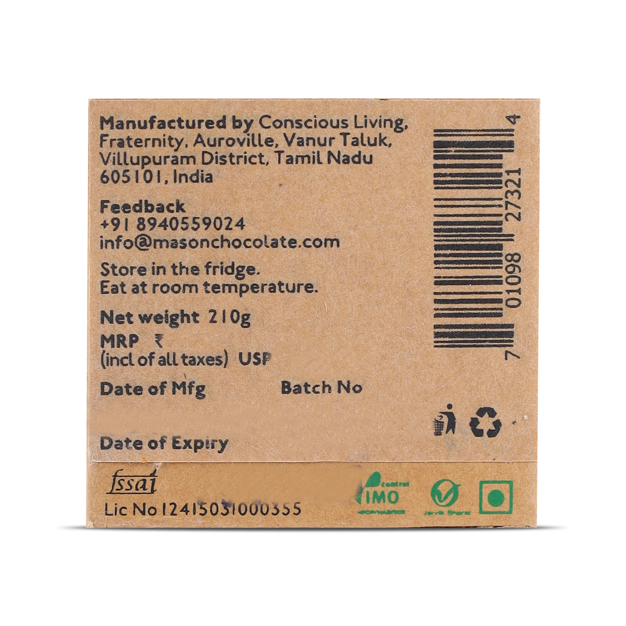 The Pondicherry Chocolate Collection, 35g (Pack of 6) - Image 3