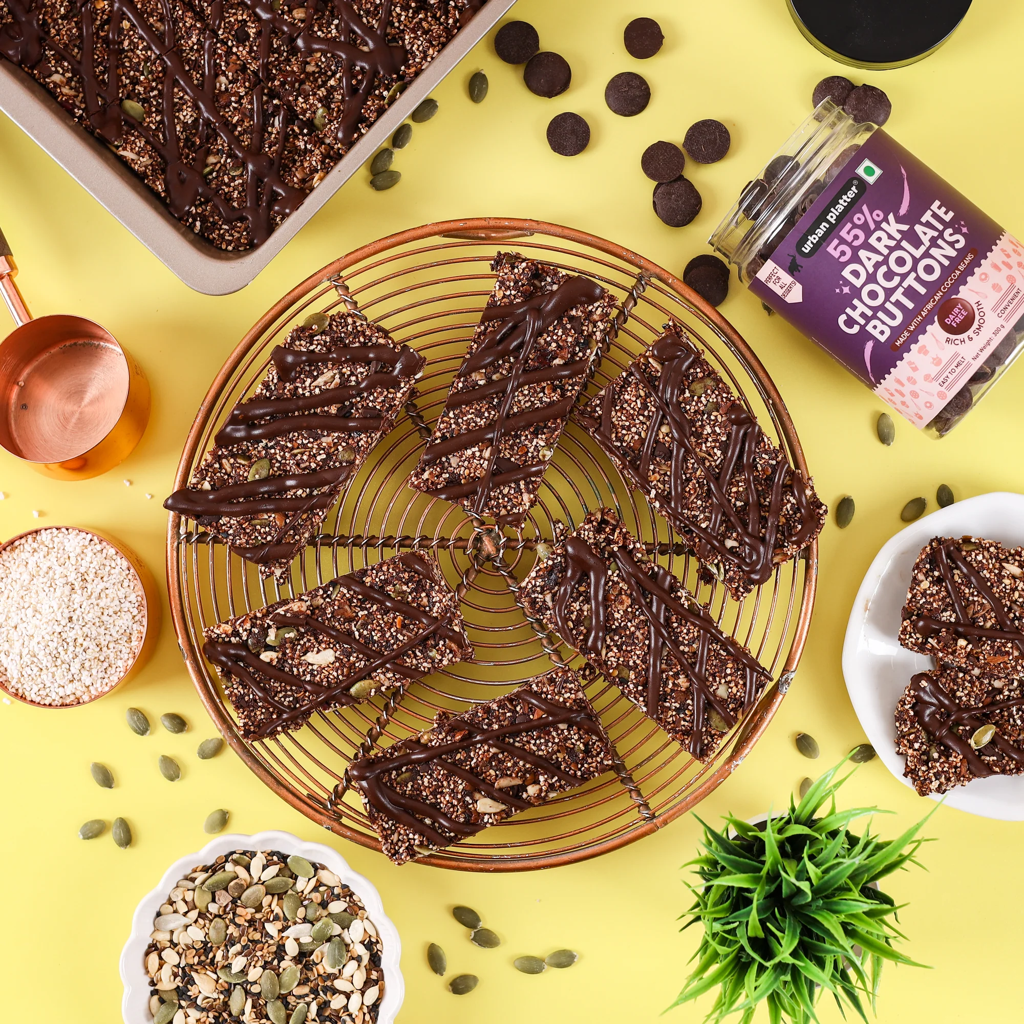 All Natural, Dairy-Free and 55% Cocoa Dark Chocolate Buttons, 300g - Image 7