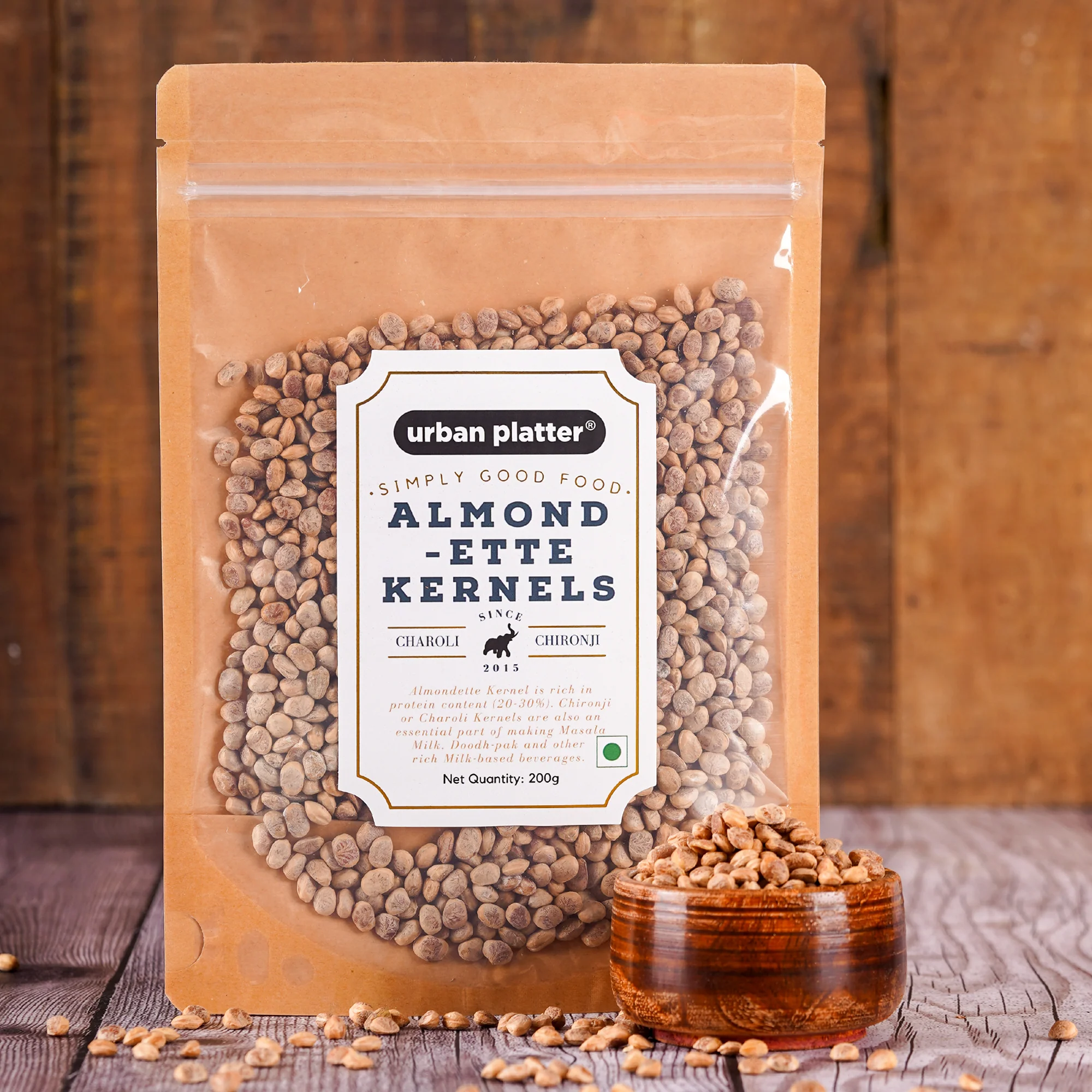 Almondette Kernels (Charoli or Chironji), 200g - Image 4