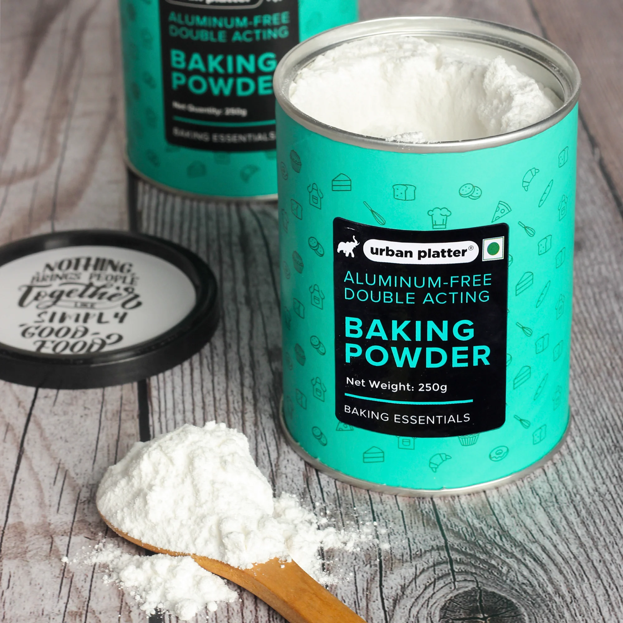 Aluminium-Free Baking Powder, 250g (Double-Acting Leavening Agent | Perfect for Fluffy Cakes, Breads, Baking) - Image 4